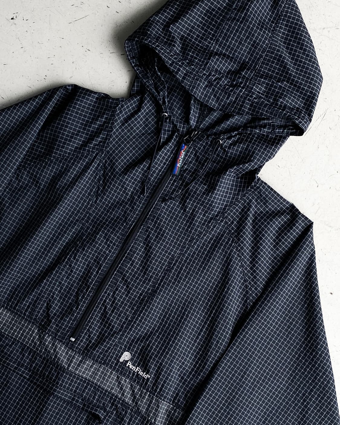 펜 필드 JPN 나일론 립스탑 풀오바 히프집 아노락 상품이미지5