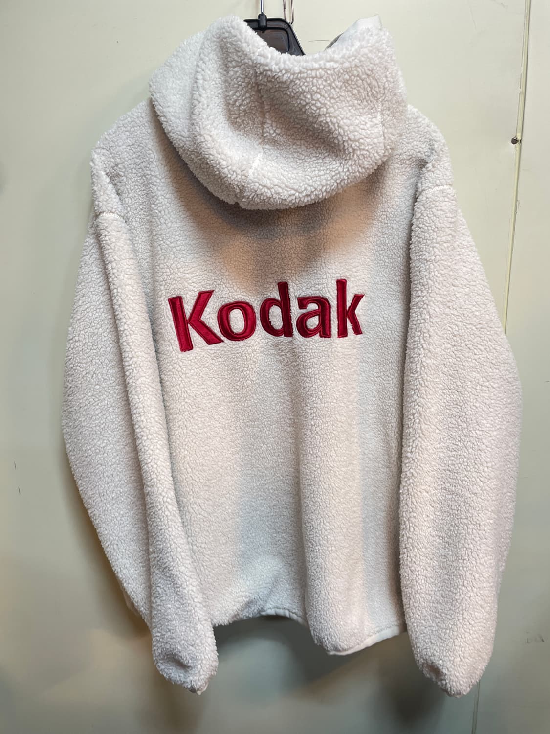 코닥 뽀글이 후드 집업 상품이미지6