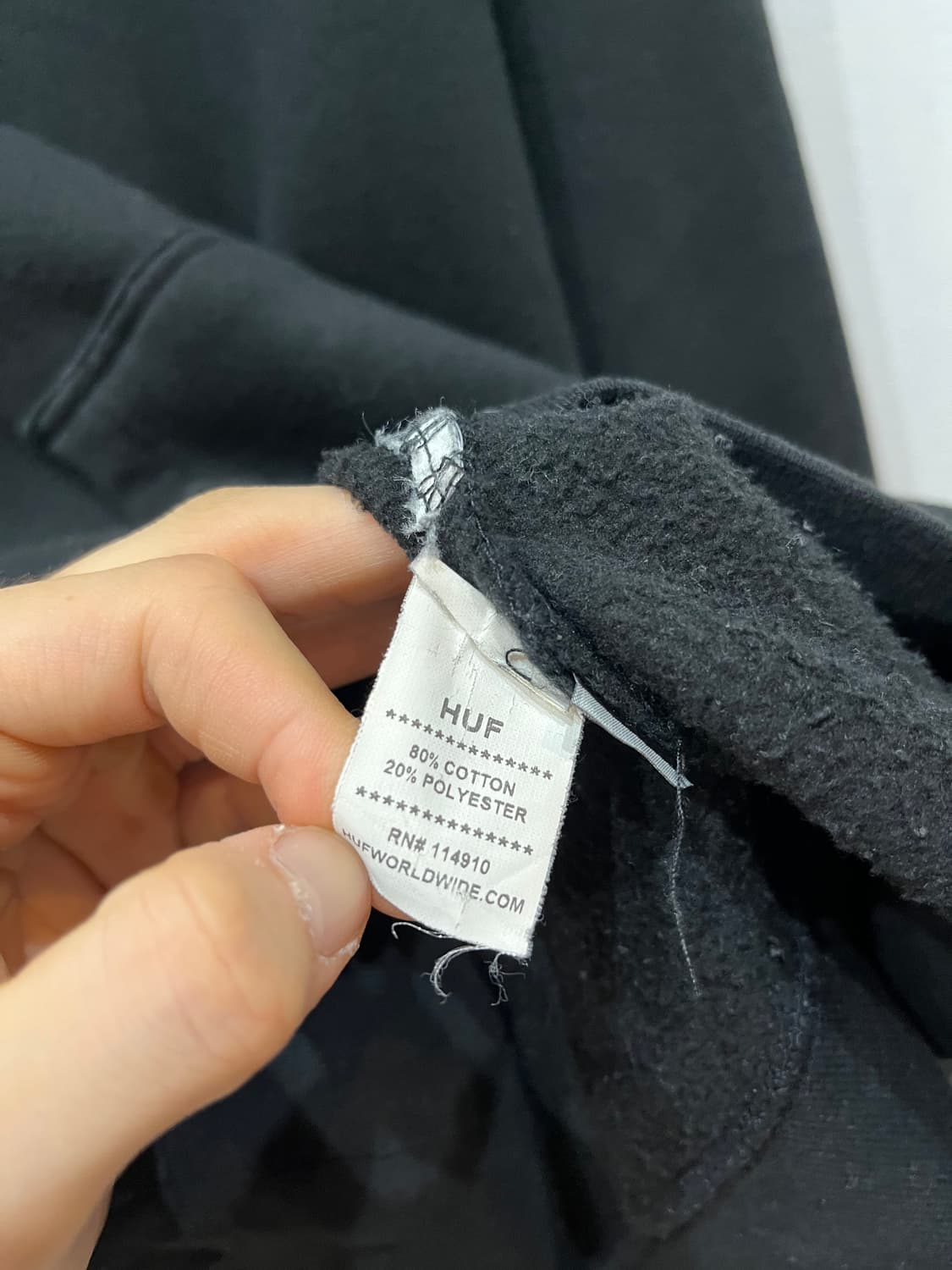 HUF 허프 피넛츠 8볼 후드 블랙 상품이미지6