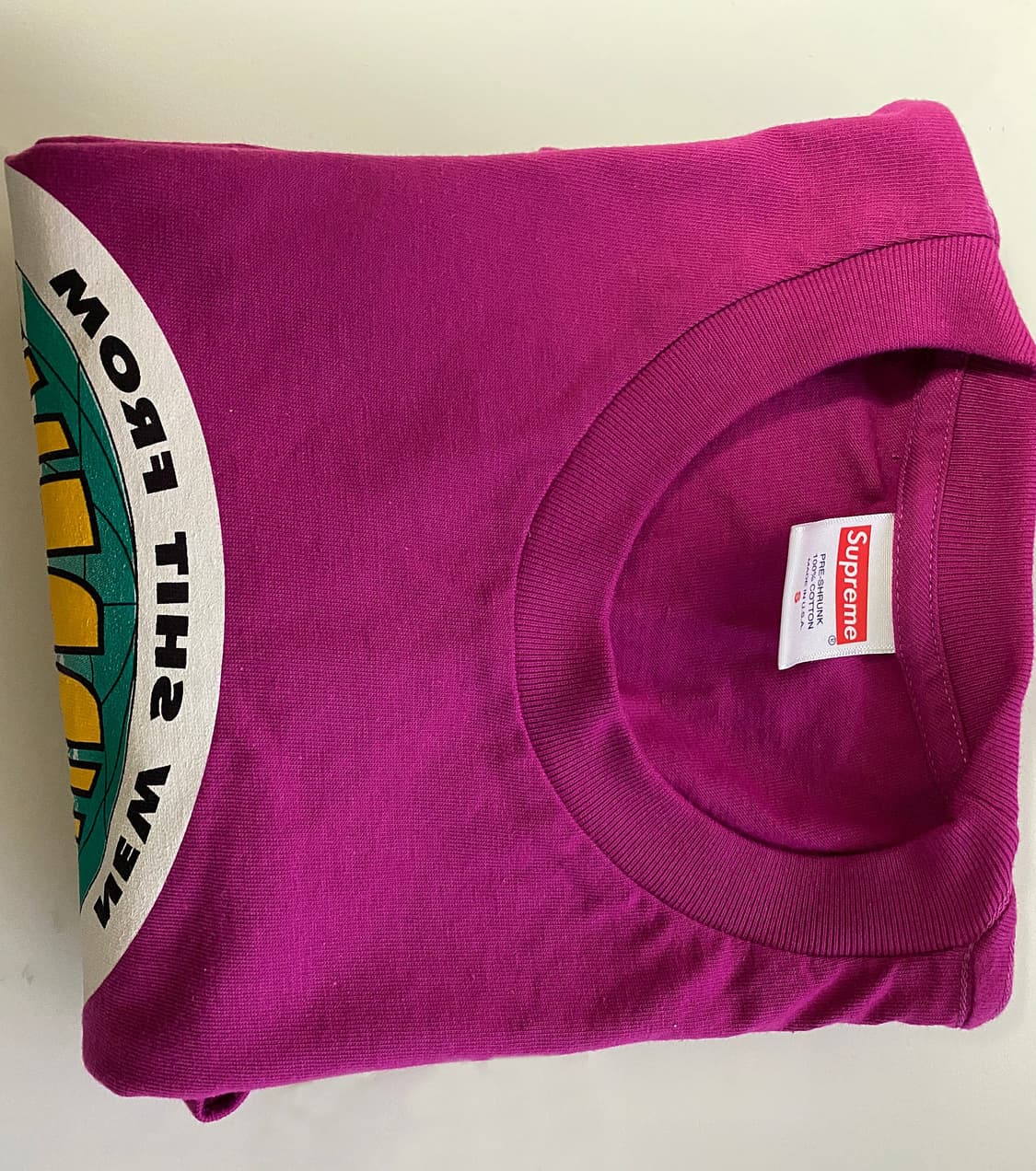 [S] 슈프림 NEW SHIT TEE 마젠타 상품이미지2