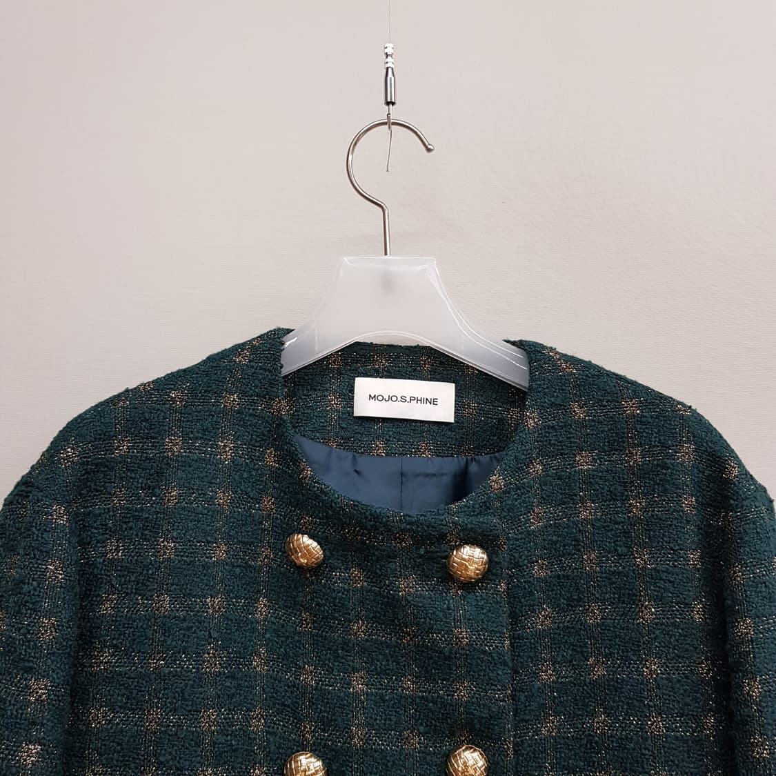 모조에스핀 2021 루즈핏 더블 자켓 55사이즈 상품이미지4