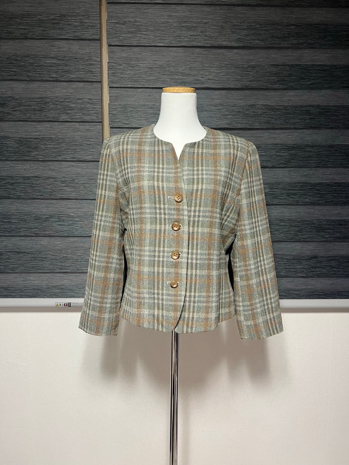 체크 자켓  상품이미지1