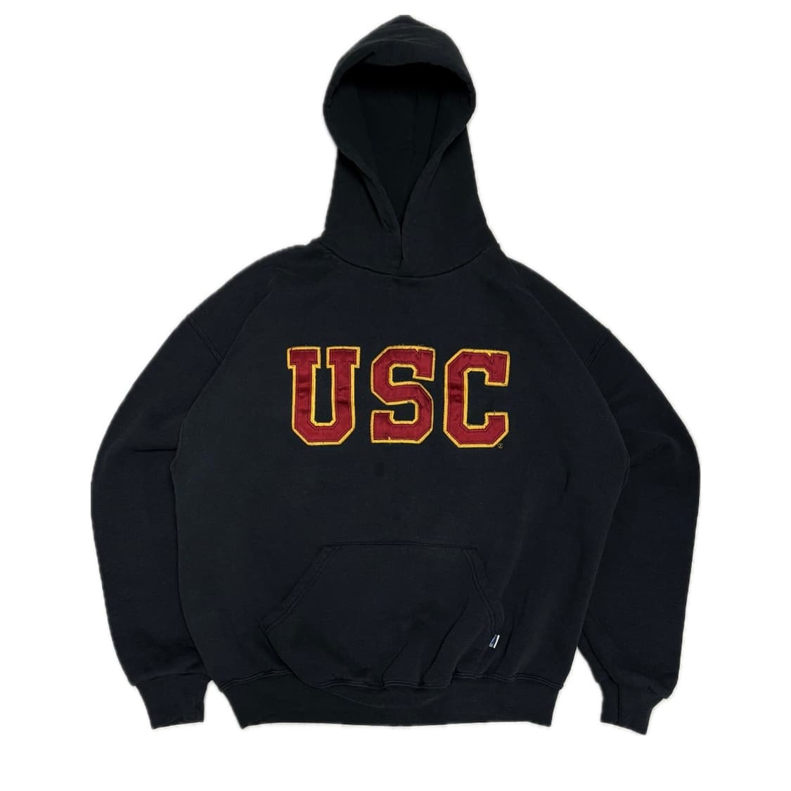 🇲🇽 00s 러셀 USC 후드 블랙 상품이미지2