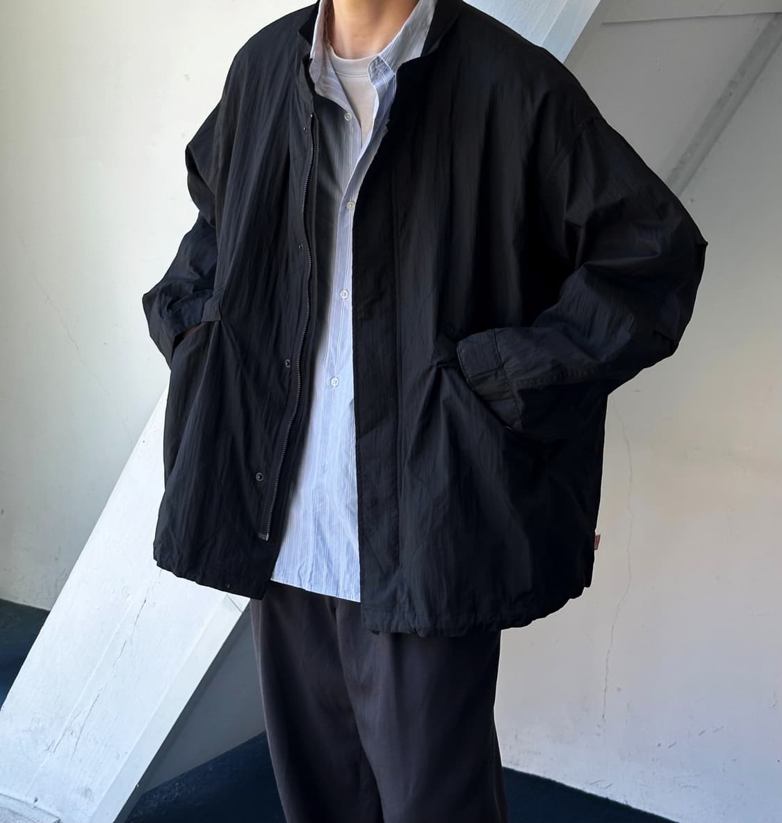 Washer light nylon short mods coat 상품이미지7