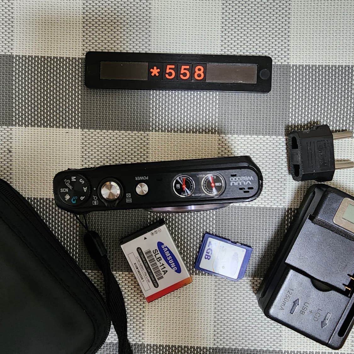 삼성 블루 WB 2000 디지털카메라 파우치포함 상품이미지3
