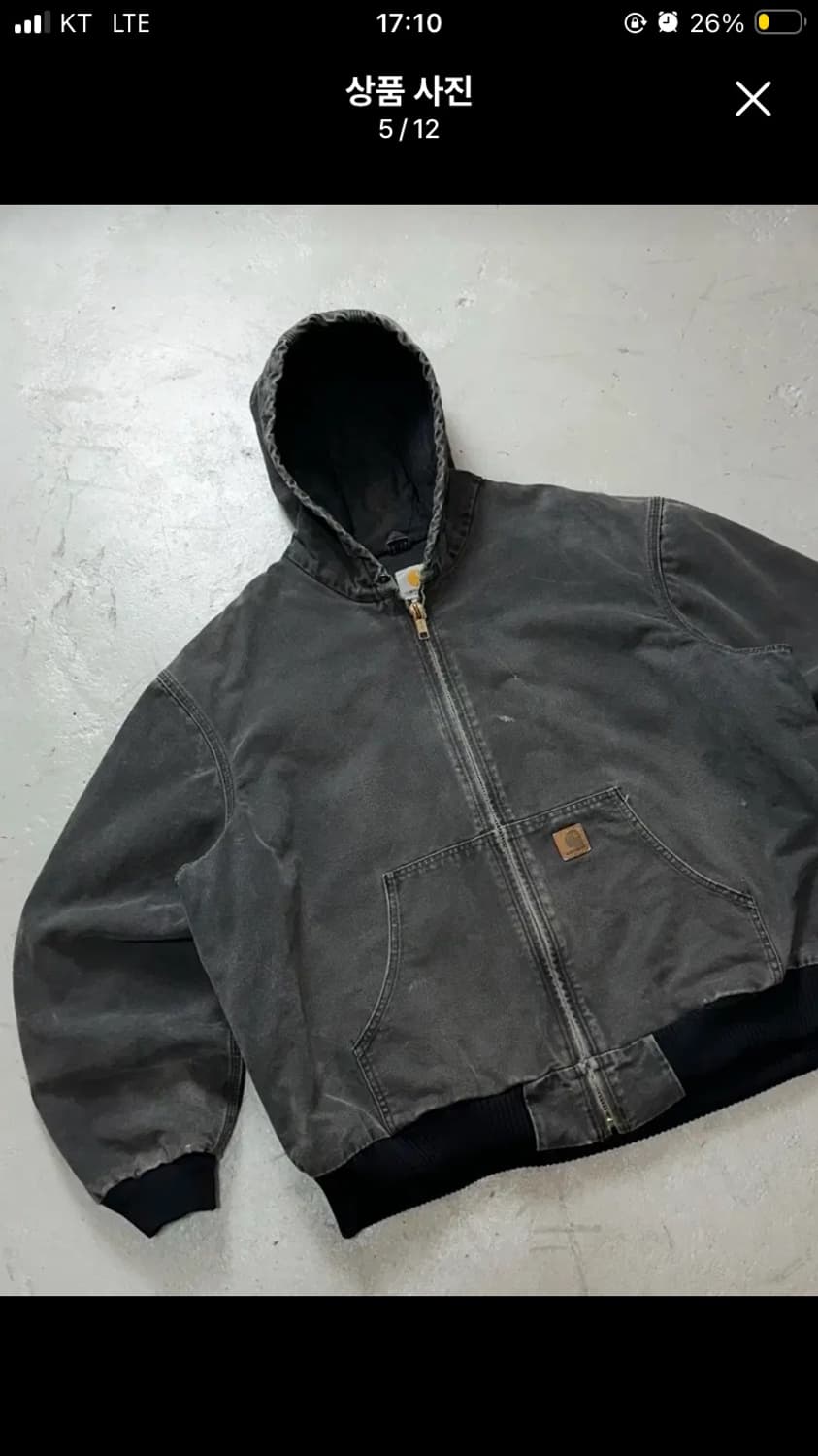 칼하트 j130 BLK 2XL 상품이미지3