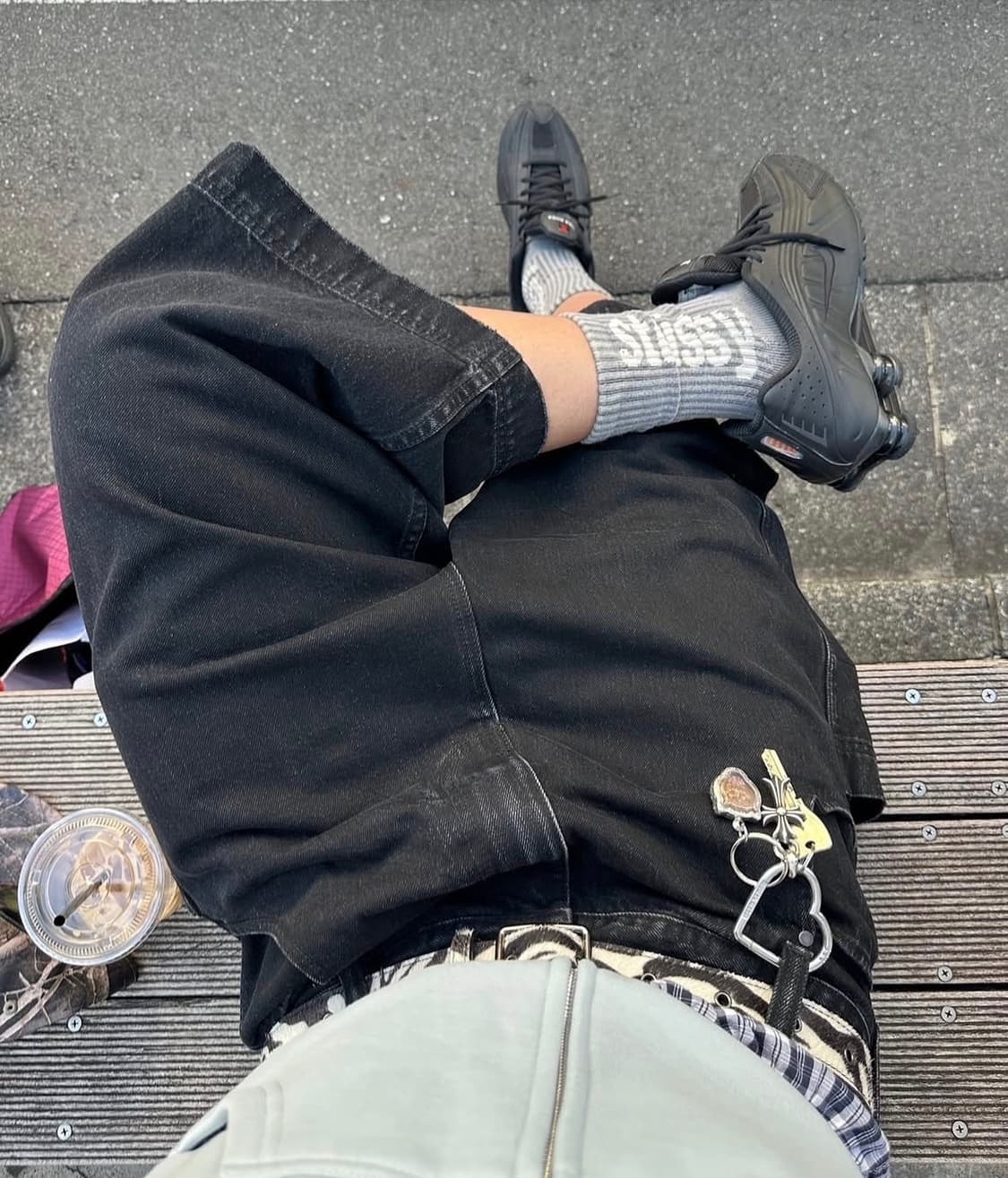 Jaded London zebra belt 상품이미지2