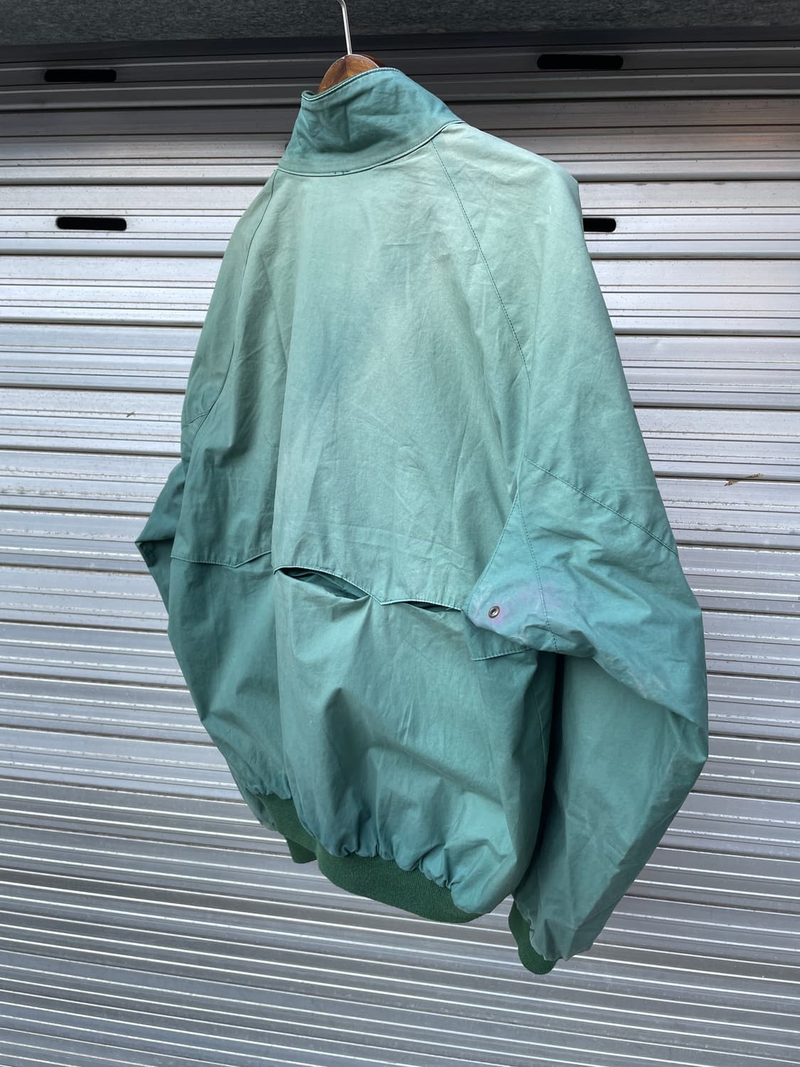 (riri)80s Argyle Club Faded Harrington   상품이미지8