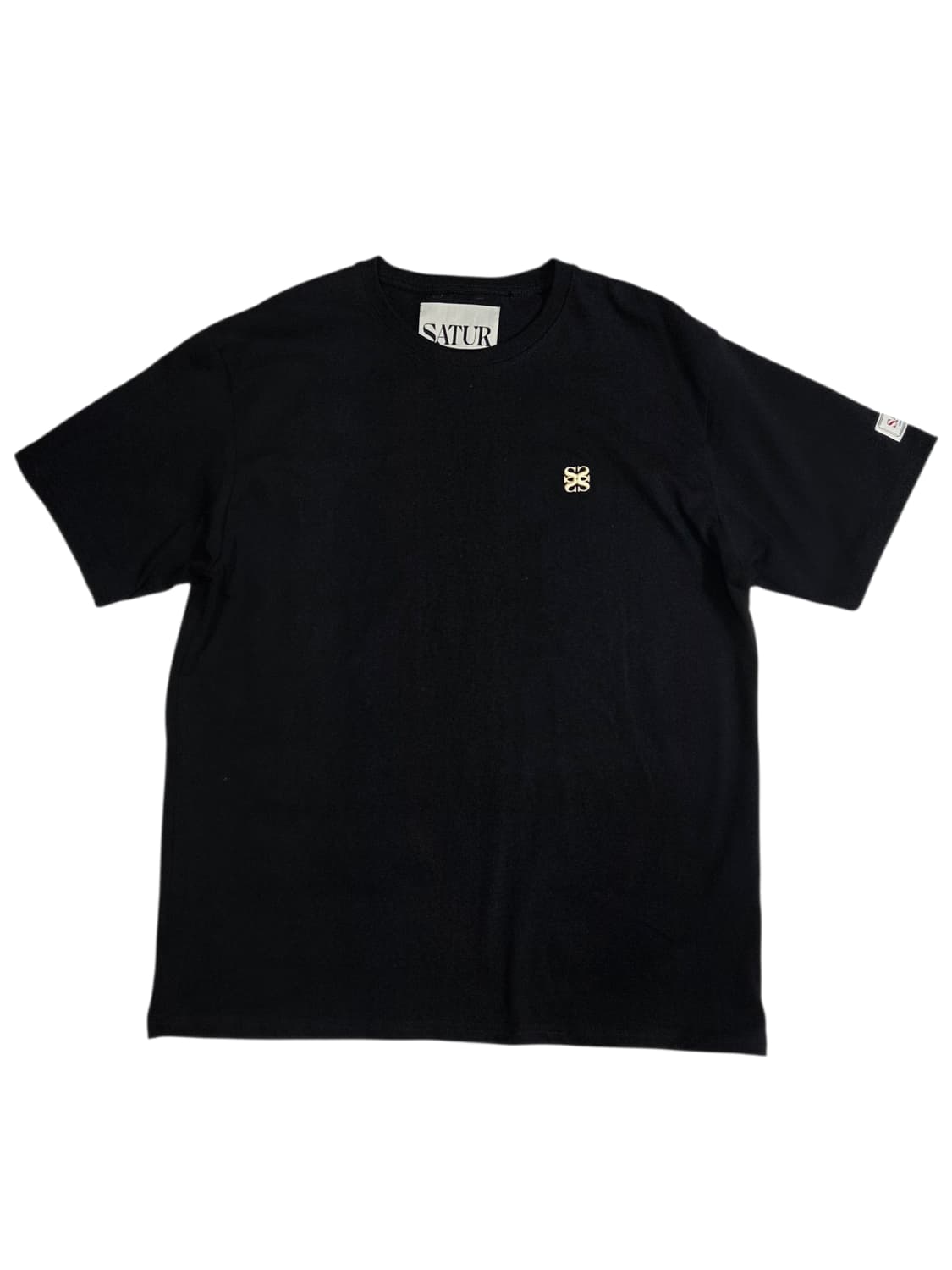 SATUR 새터 로고 반팔 티셔츠 XL 상품이미지2