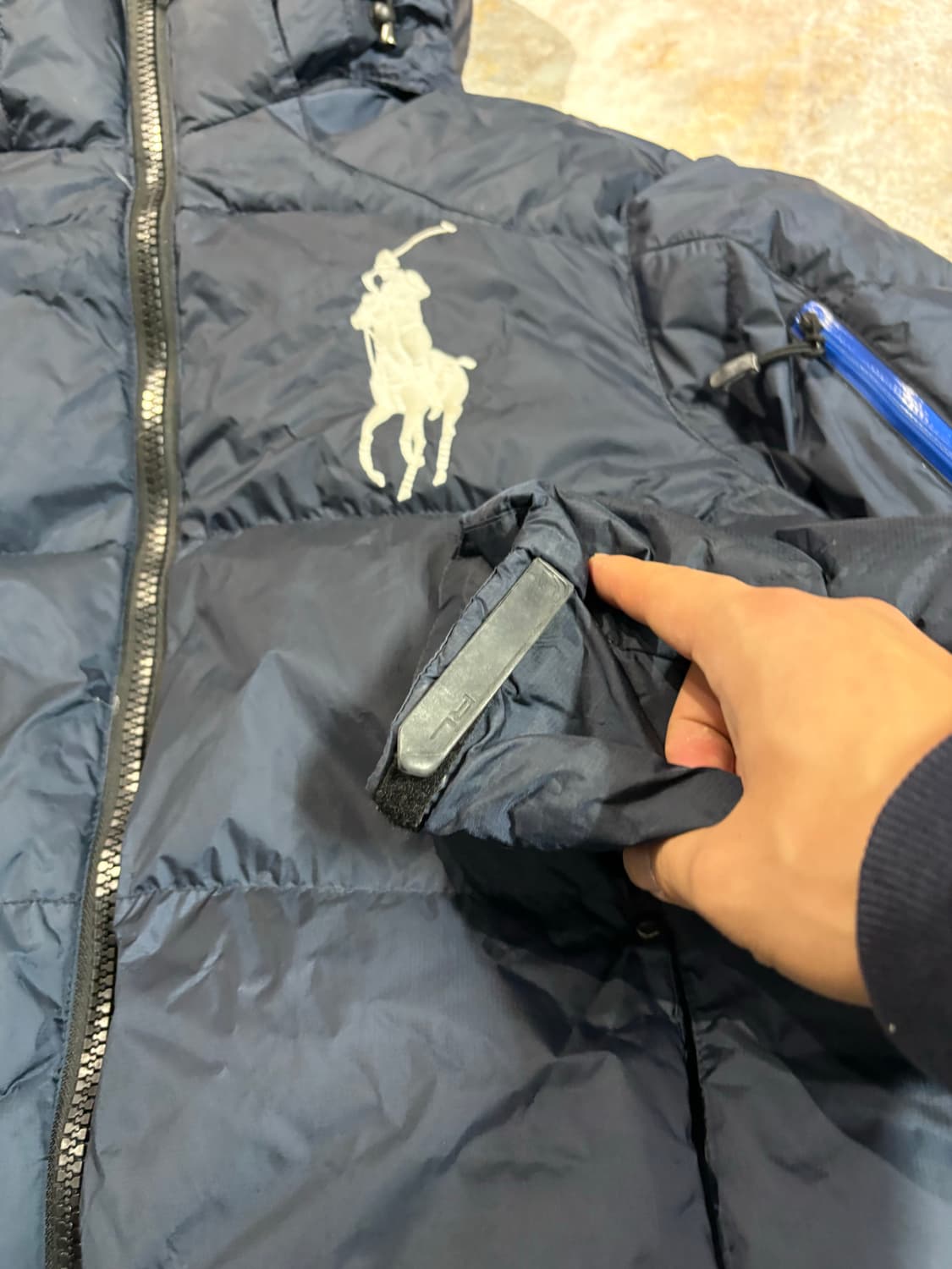 폴로 USA 팀 빅포니 후드패딩 상품이미지6