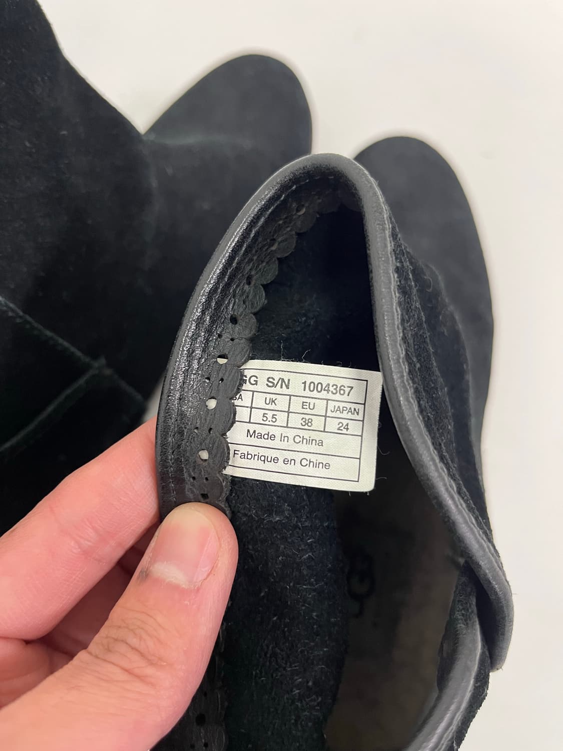 어그 스웨이드 앵클 부츠 상품이미지8