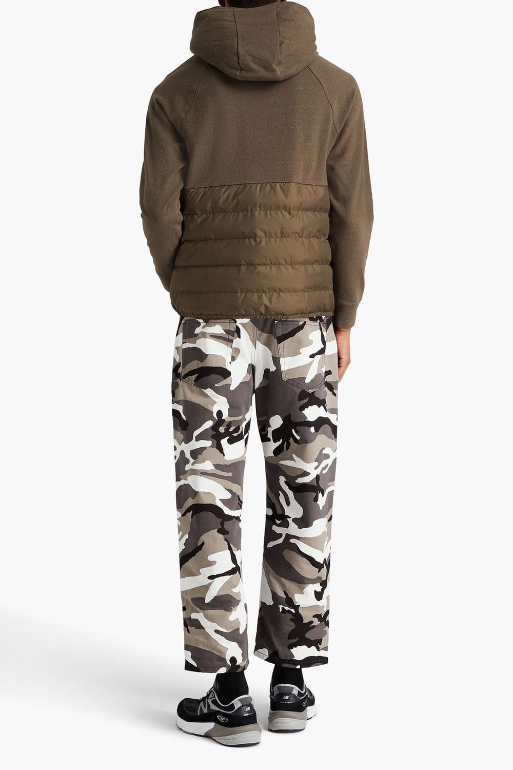 (정품/새상품) 제임스펄스 요세미티 남성 올리브 믹스 구스다운 후드 상품이미지7