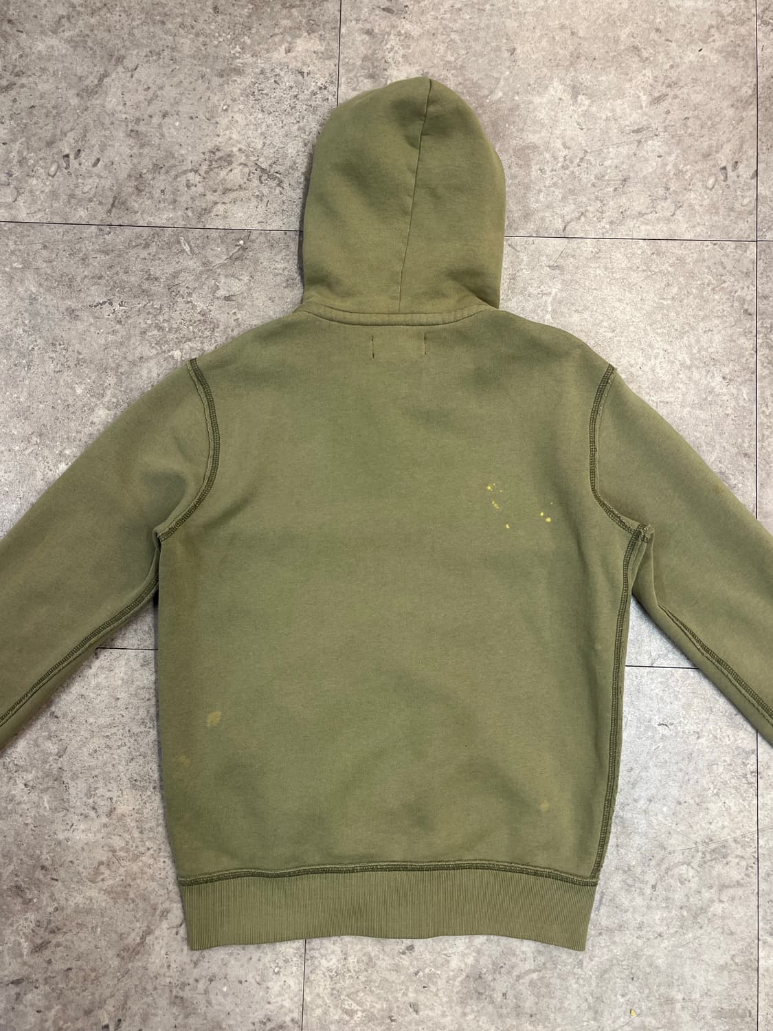 폴로 랄프로렌 기모 후드집업 카키 S #csz2645 상품이미지7