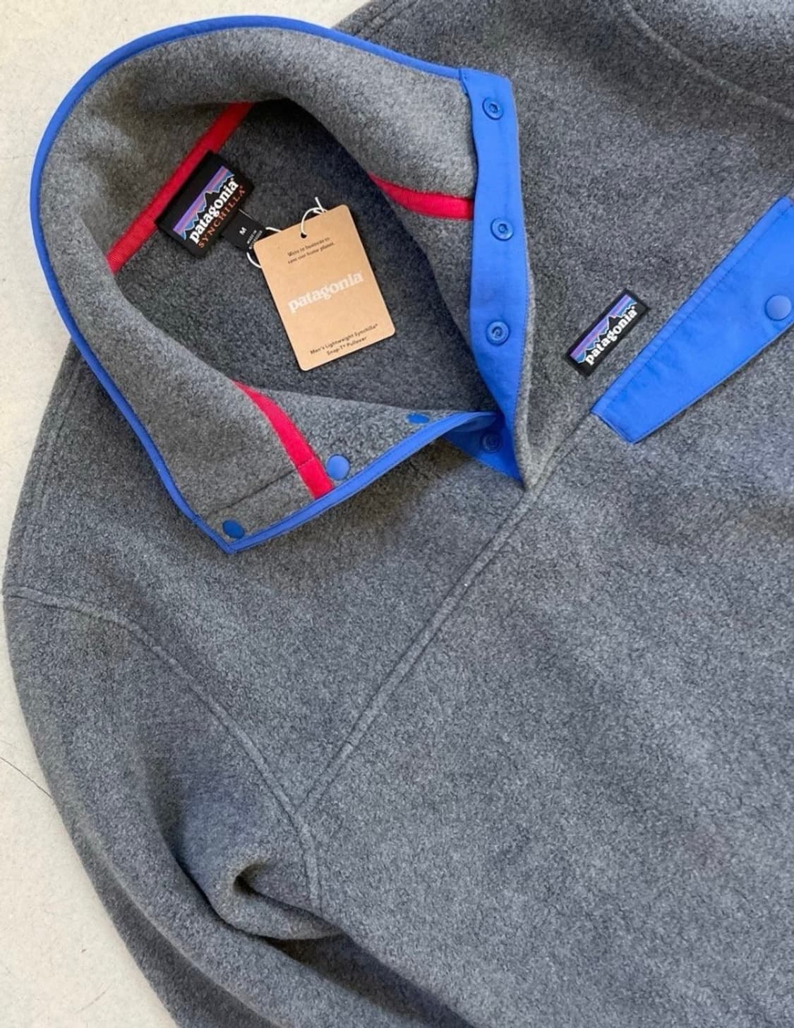 파타고니아 신칠라풀오버스냅티 후리스 정품 상품이미지3