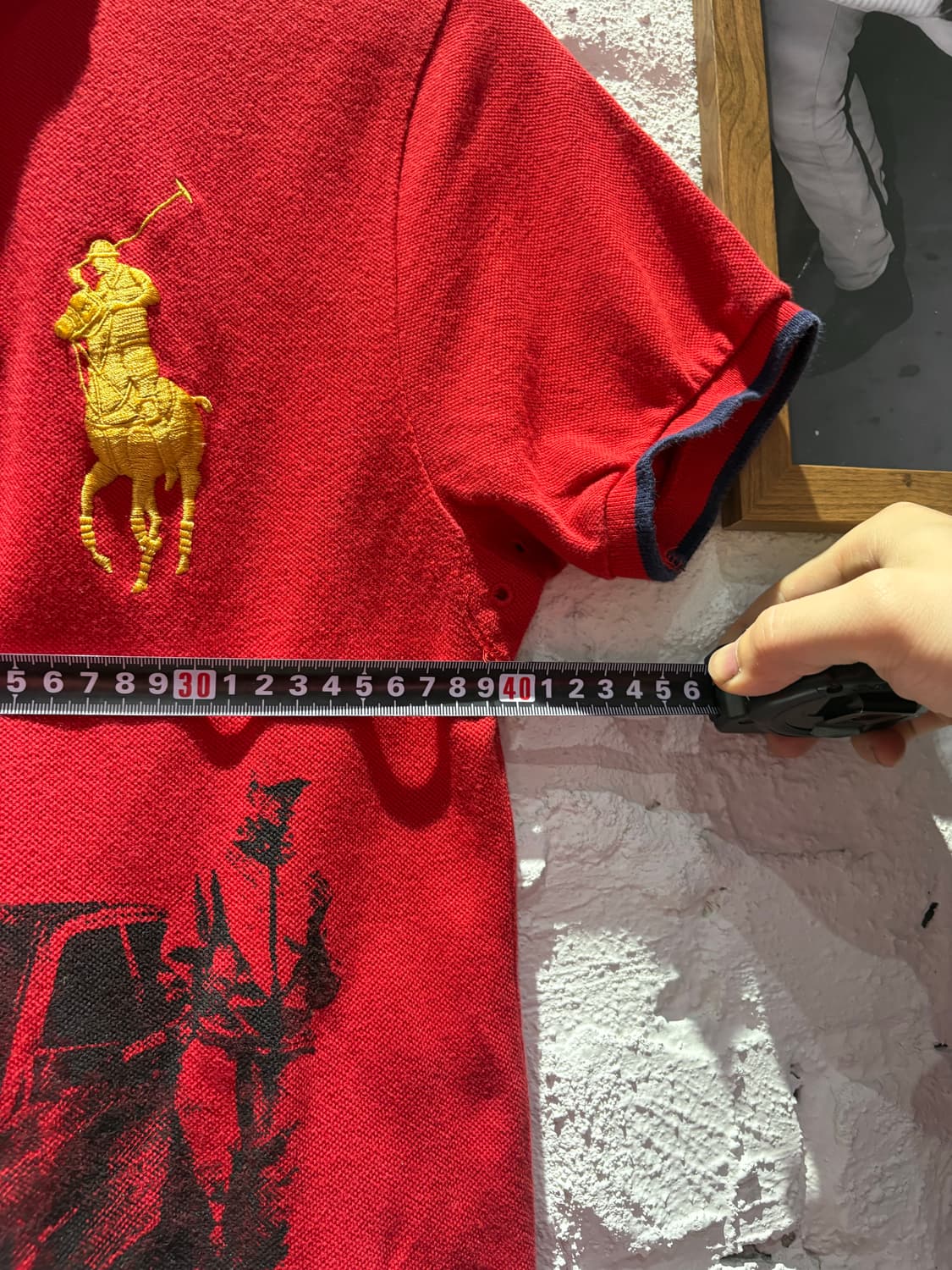 폴로 치프키프 금장 빅포니 커스텀 카라반팔티 상품이미지8