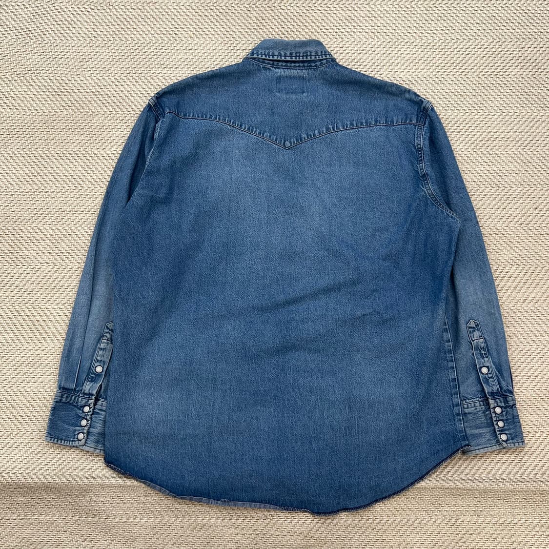 랭글러 데님 셔츠 r2608 상품이미지2