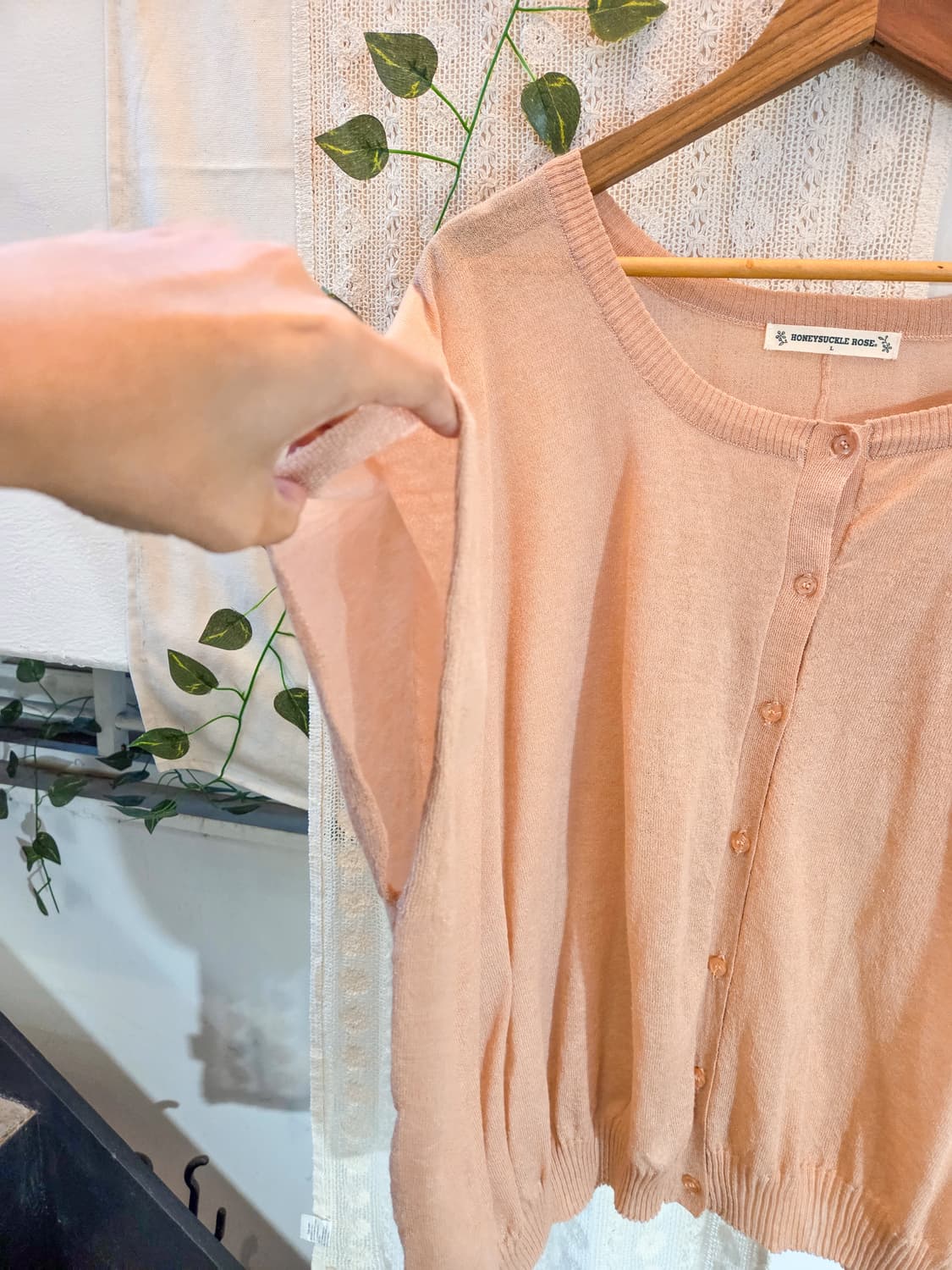 자몽 가디건 상품이미지4