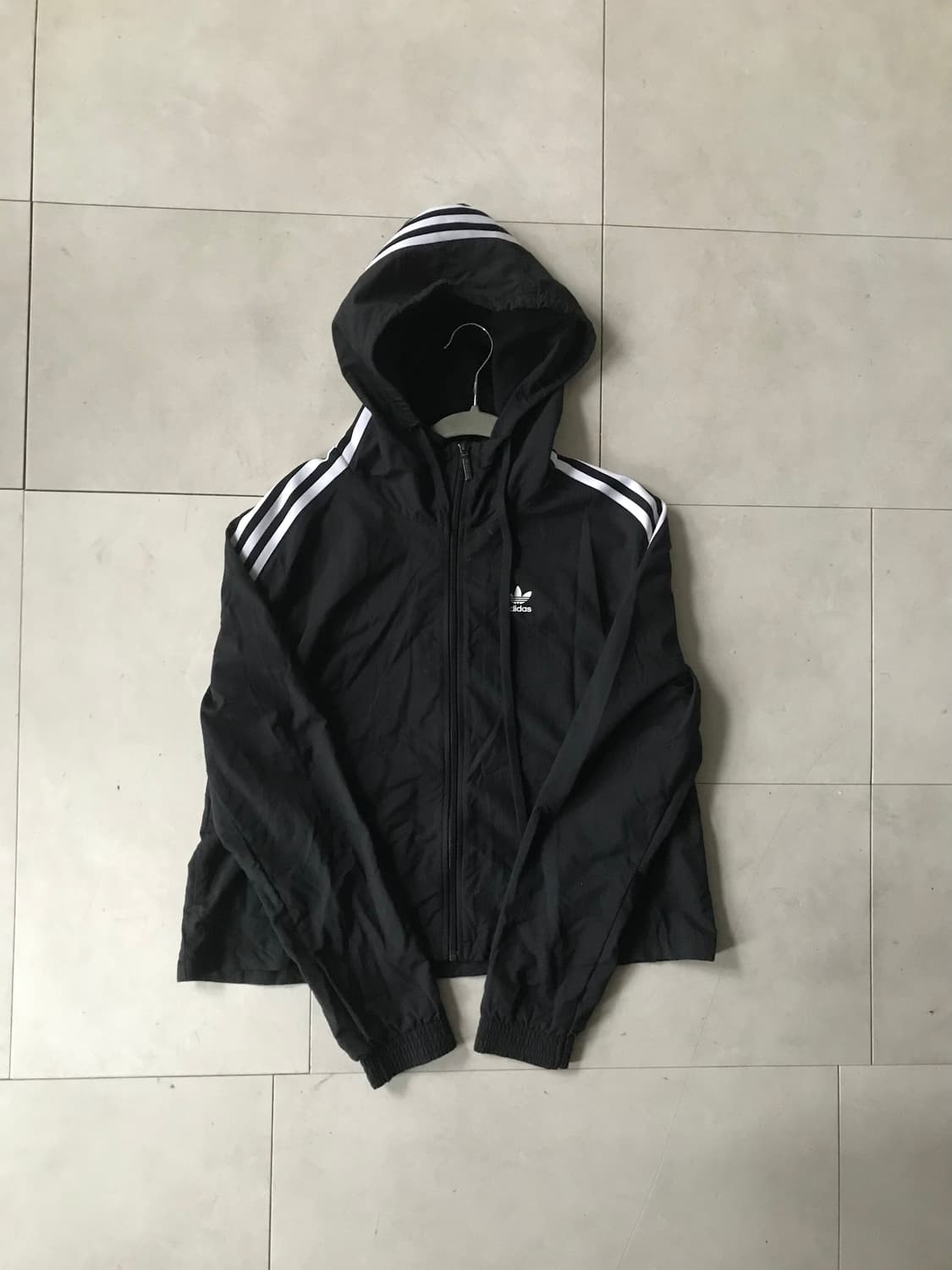 아디다스 블랙 윈드브레이커 상품이미지6