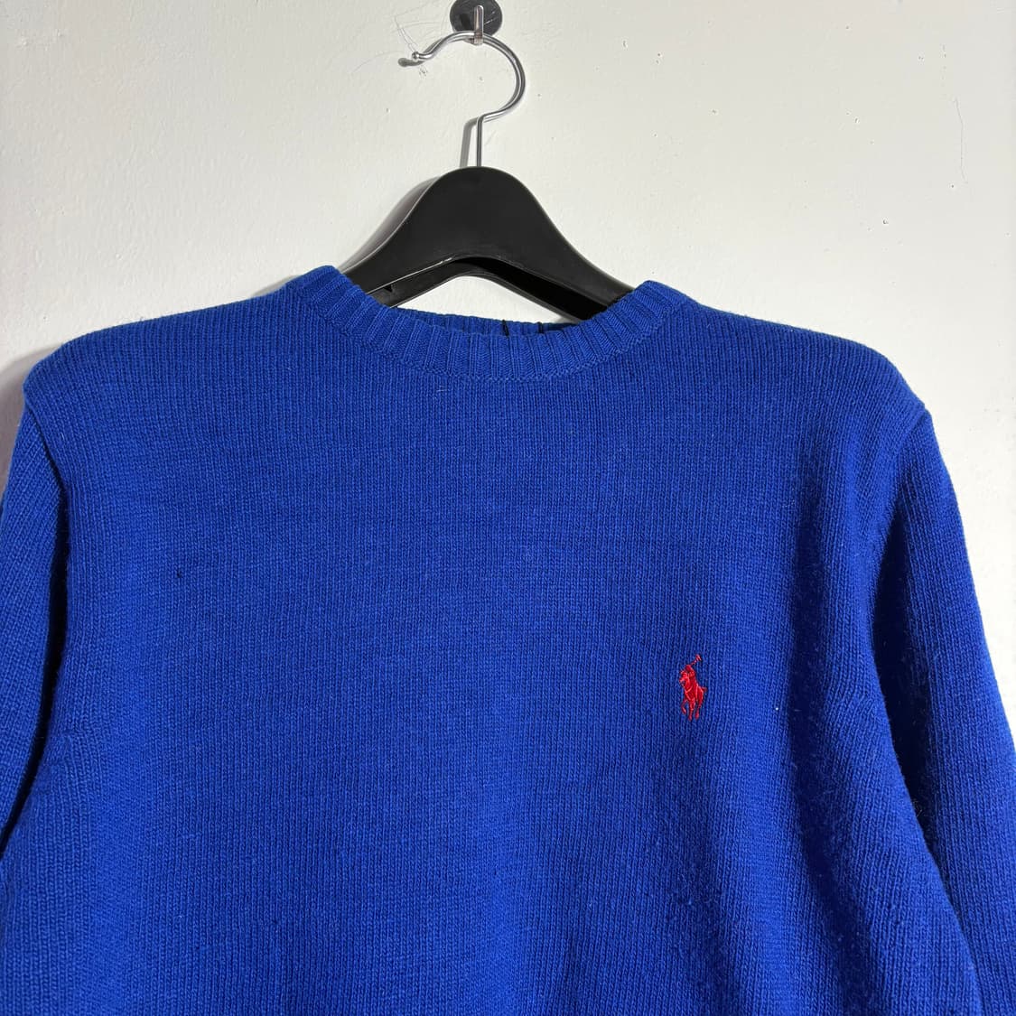 폴로랄프로렌 자수 블루 로고 니트 (무료배송) 상품이미지2