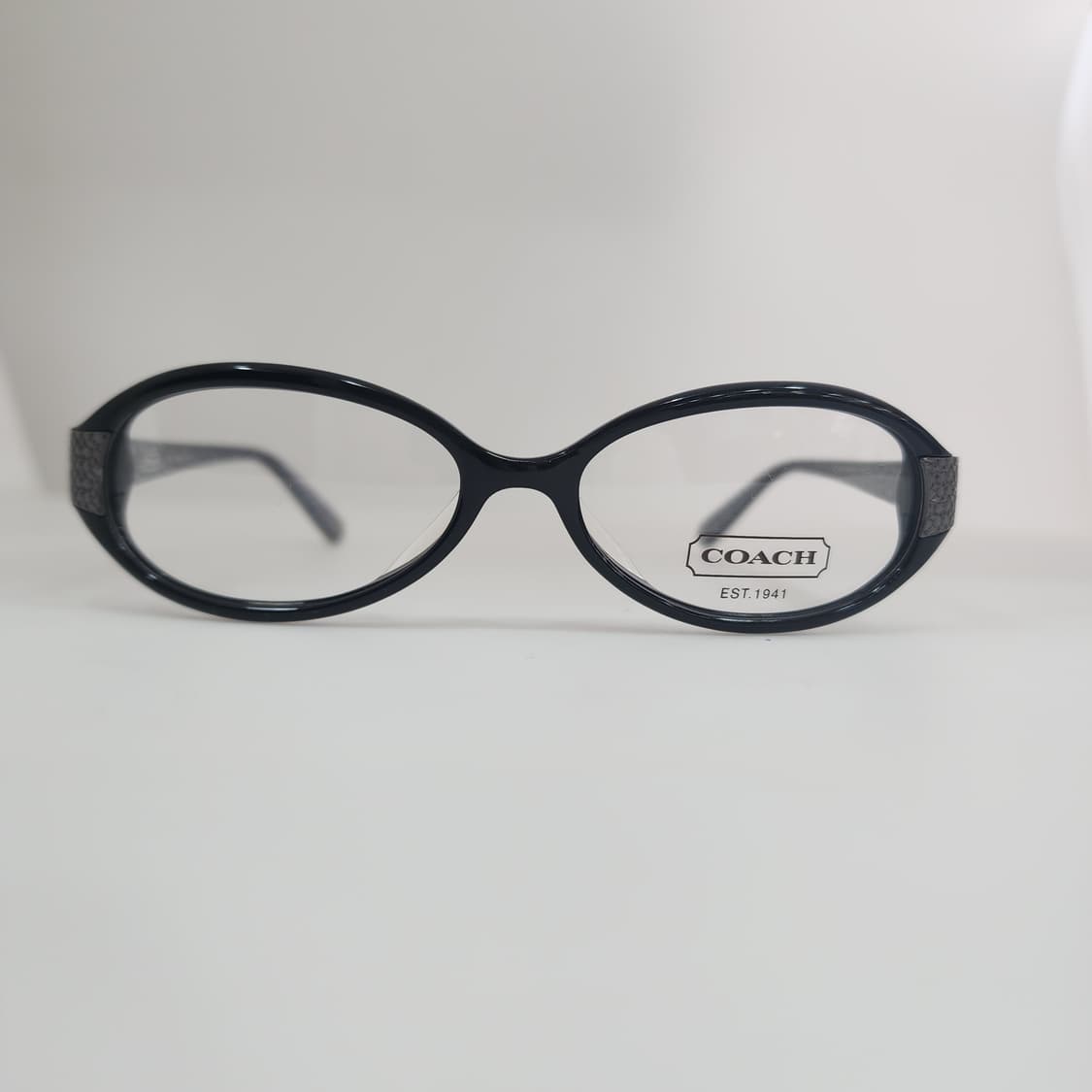 COACH 블랙 유광 뿔테 안경테 상품이미지5