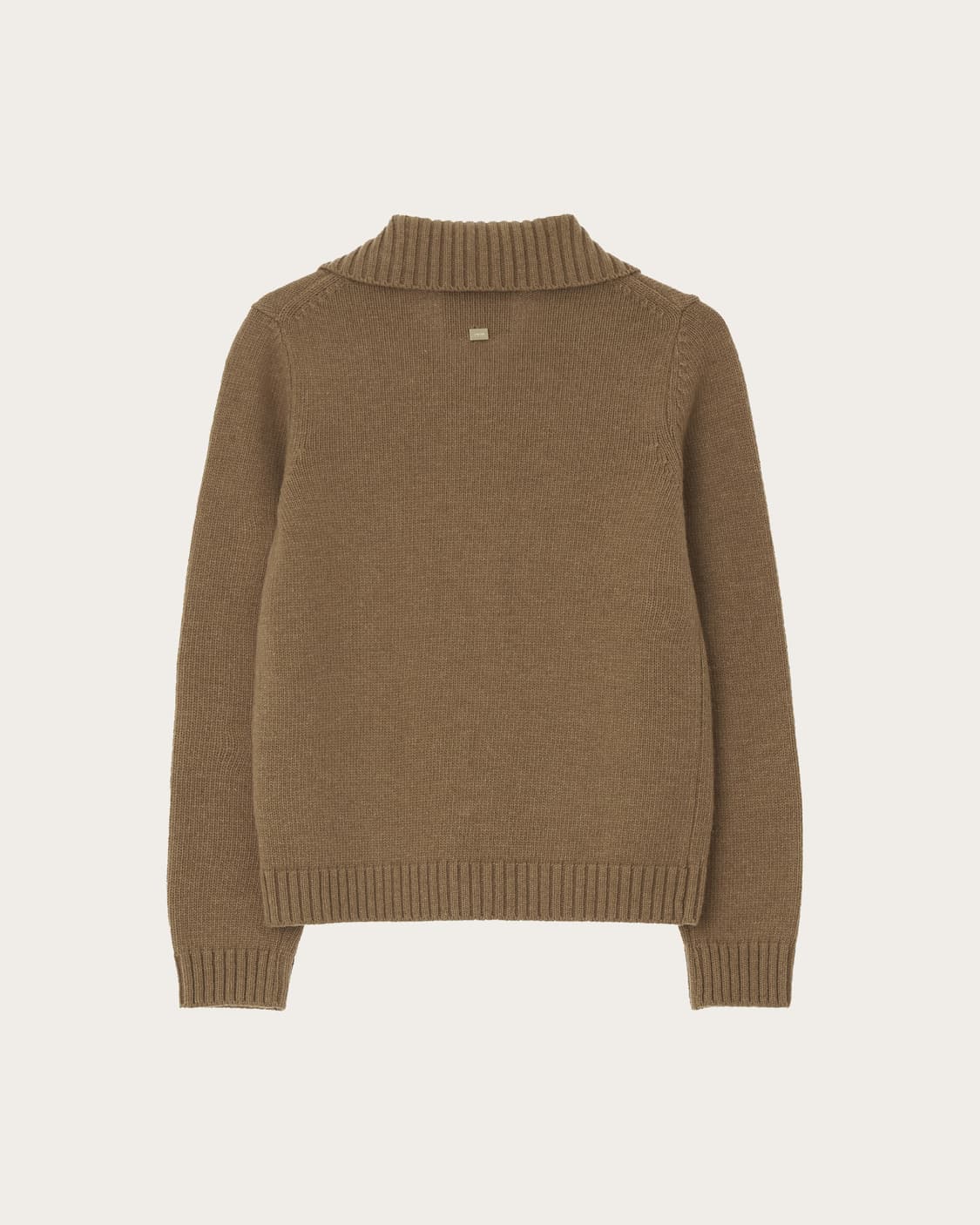 포유온 Allen Collar Cardigan 엘렌 카라 가디건 카라멜 상품이미지2