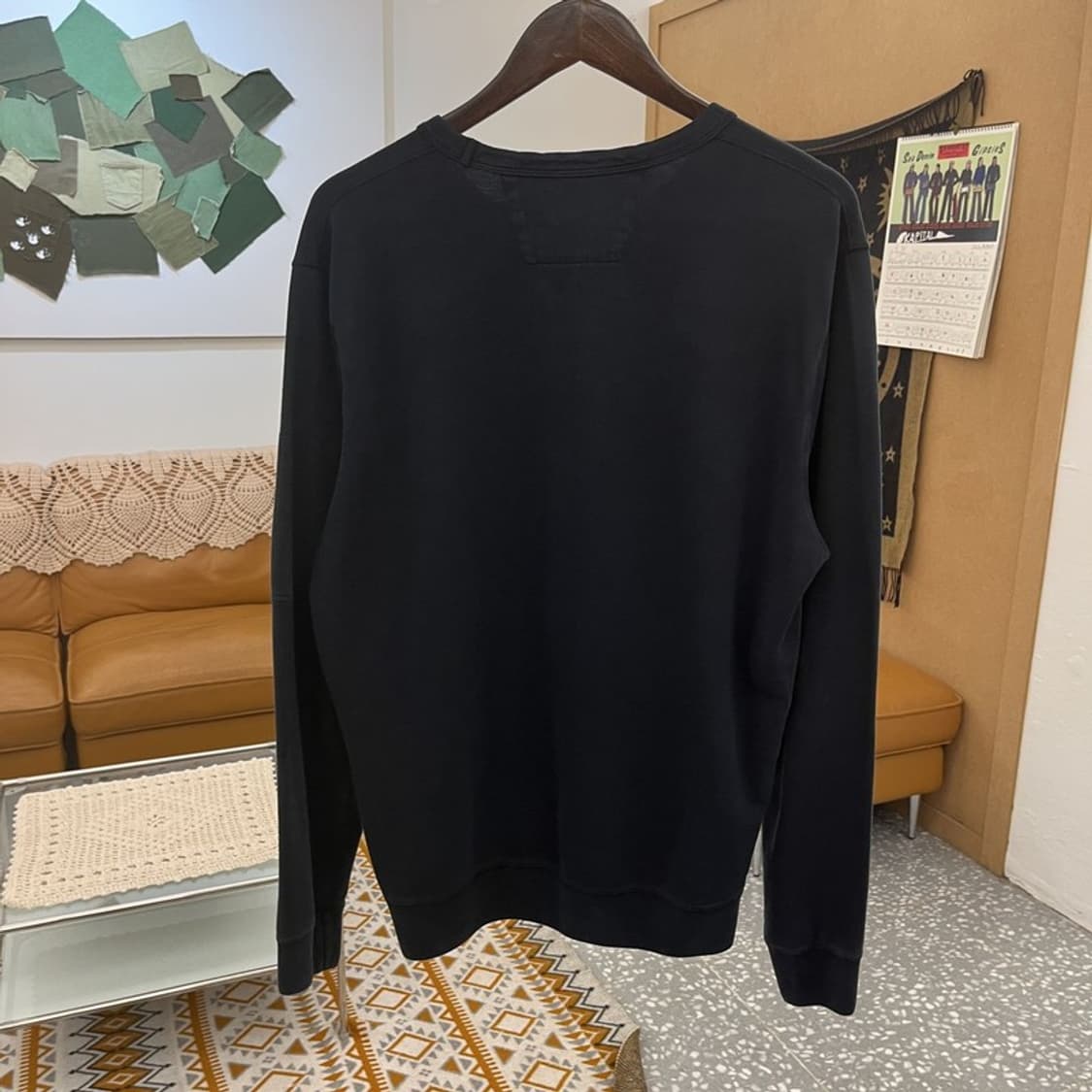 씨피컴퍼니 빈티지 모던시크 캐주얼 롱슬리브 맨투맨 L C10961 상품이미지4