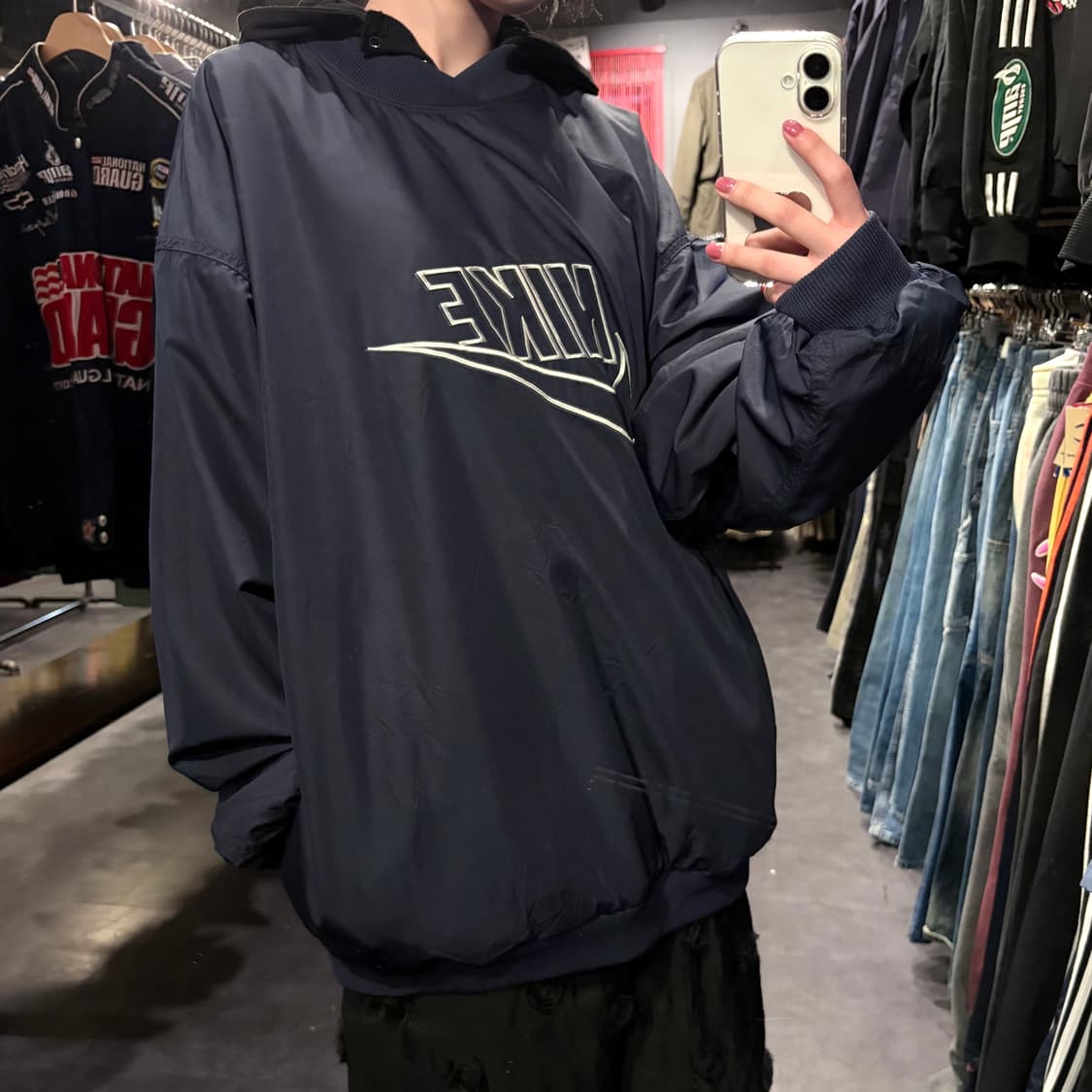 [IM] Nike 나이키 스우시 웜업 네이비 상품이미지3