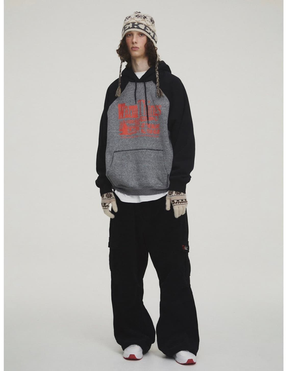 테켓 코듀로이 팬츠 M 블랙  상품이미지2