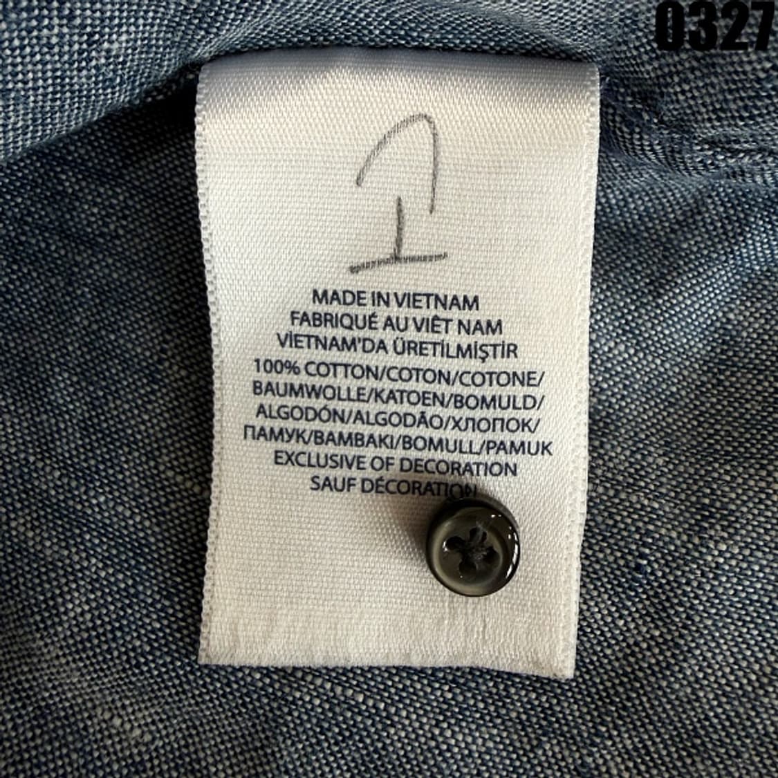 폴로 랄프로렌 코튼 버튼다운 셔츠 S 0327 상품이미지7