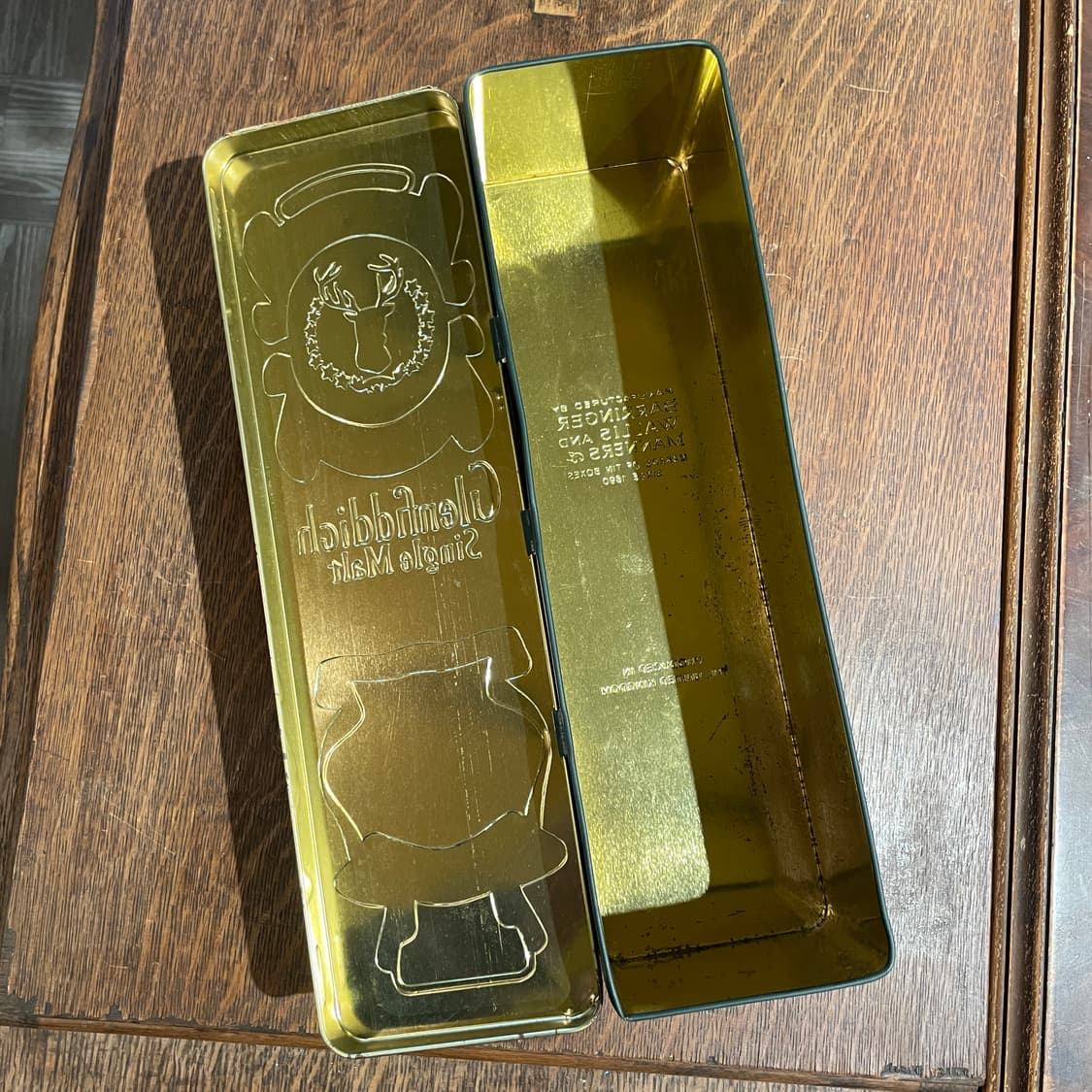 🍀글렌피딕(Glenfiddich) 오리지널 위스키 틴케이스(영국제) 상품이미지3