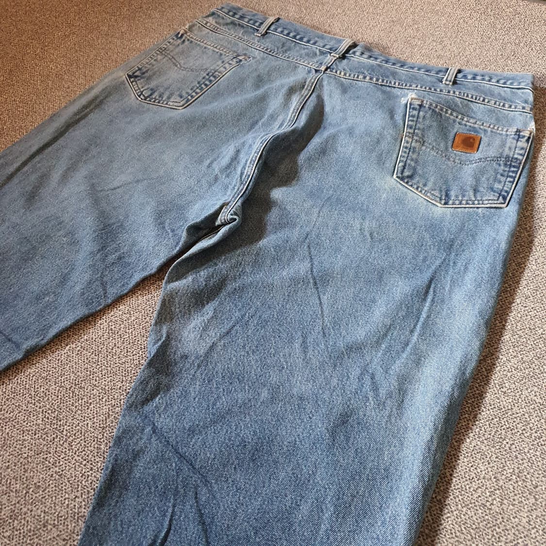 빅사이즈 칼하트 빈티지 데님 팬츠 No.45 상품이미지7