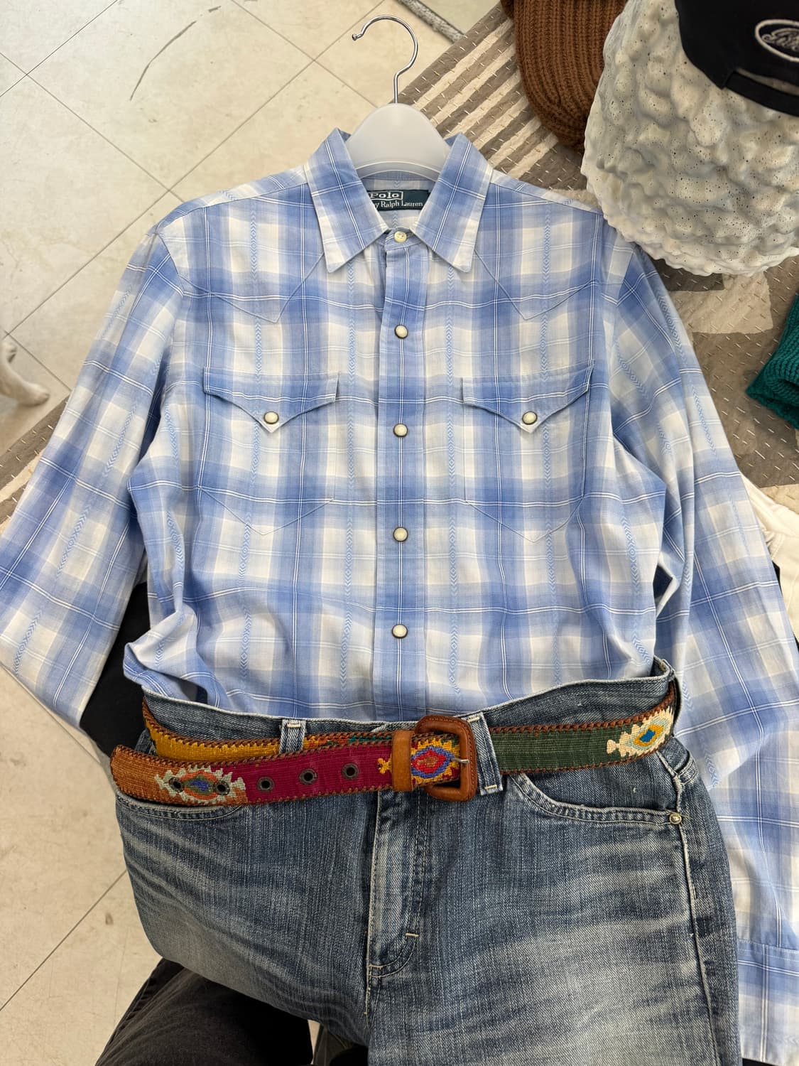 Polo Ralph Lauren western shirt 상품이미지2