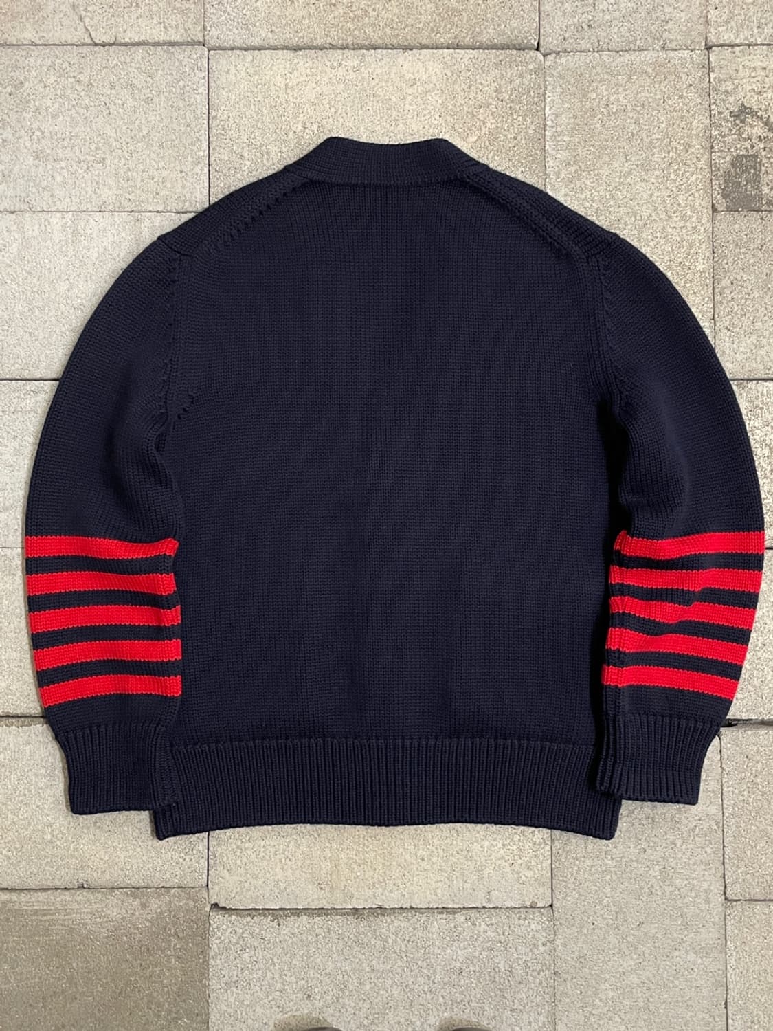 버버리 스트라이프 포인트 울 가디건 상품이미지4