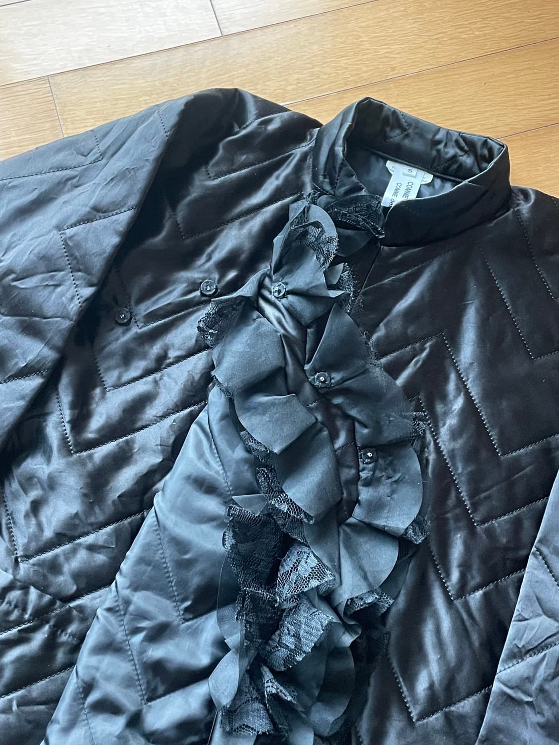 꼼데가르송 꼼데가르송 / 차이나 퀼팅 셔츠 자켓 상품이미지4