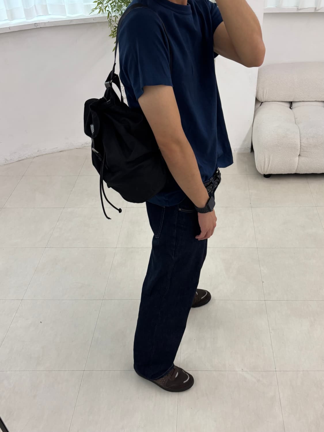 프라다 포코노 나일론 백팩 상품이미지2