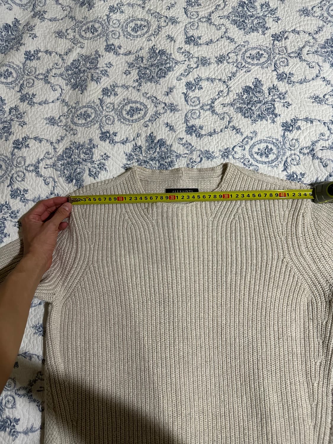 올세인츠 아이보리 니트 xs 상품이미지6