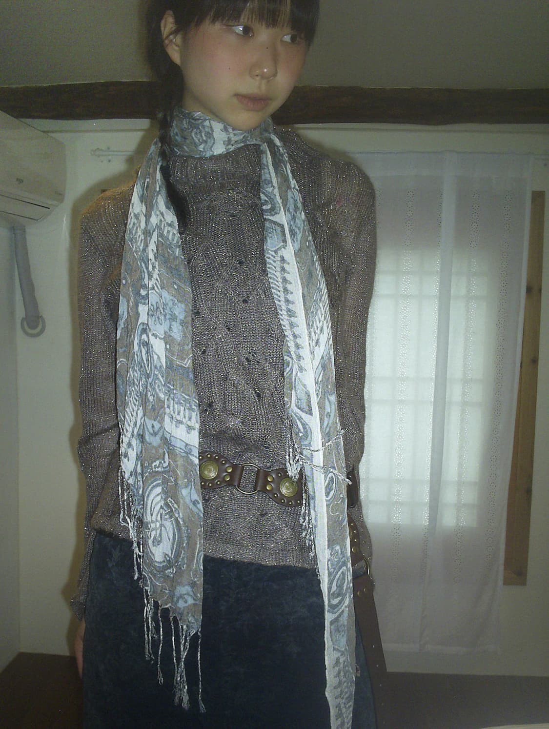 vintage pearl mohair knit 상품이미지4
