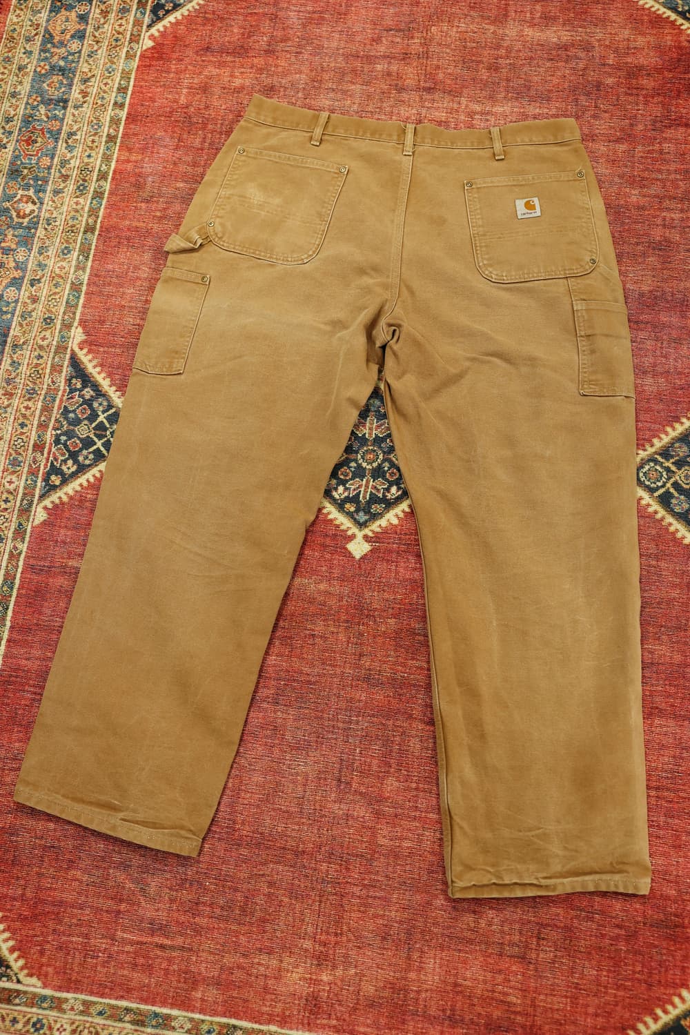 빈티지 칼하트더블니 브라운 판매 상품이미지7