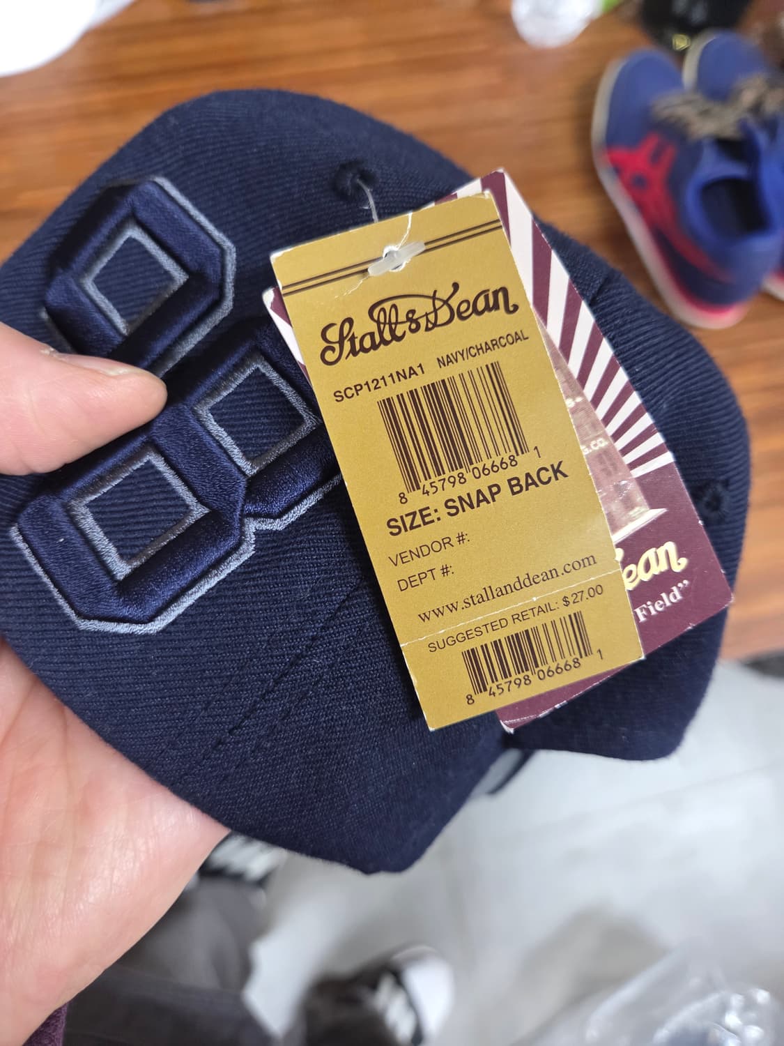 스톨앤딘 베이스볼 스냅백 모자 프리  상품이미지7