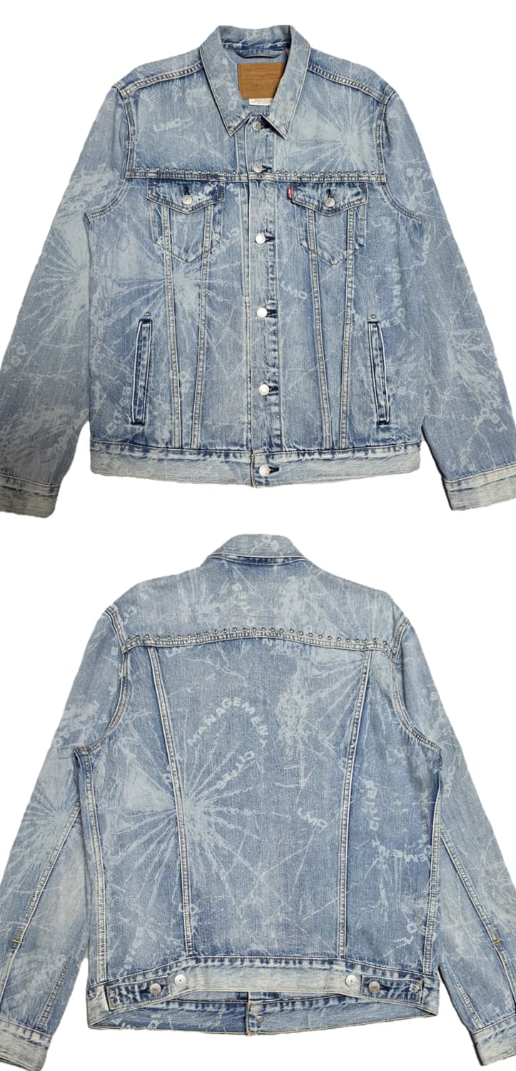 리바이스 X 엘엠씨 트러커자켓 (L) LEVIS 데님자켓 상품이미지7