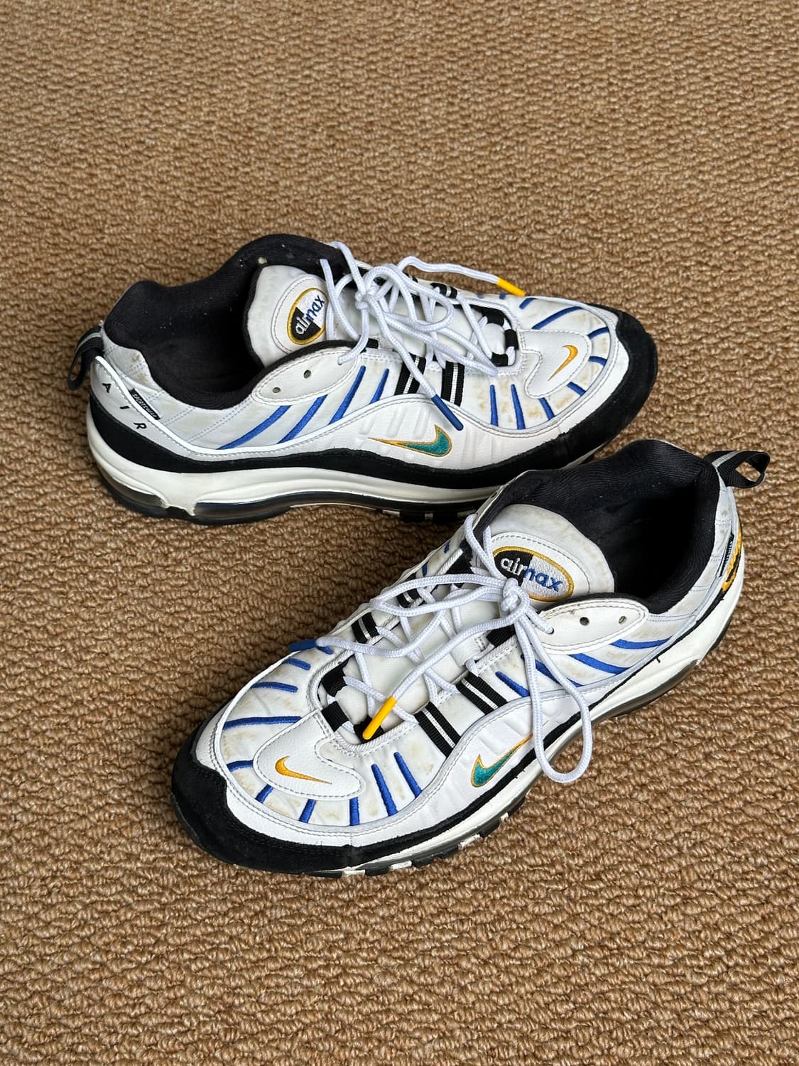 나이키 에어맥스 98 프리미엄 화이트 틸네뷸라 280 상품이미지1