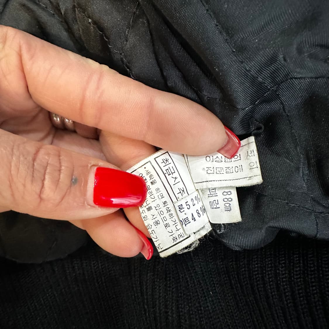 80s 퍼카라 크롭 소가죽 봄버 자켓66 상품이미지7