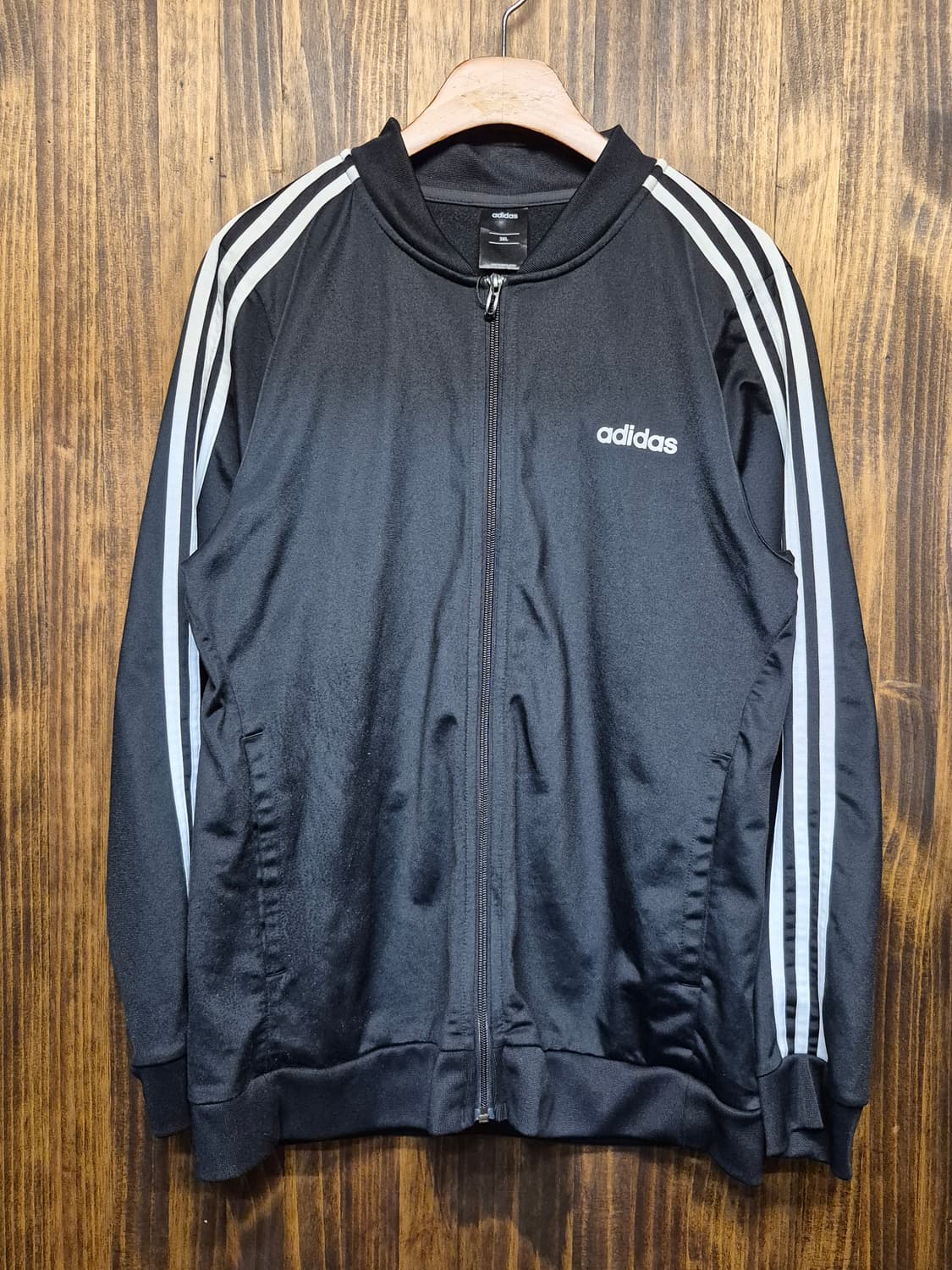 ADIDAS BLACK ZIPUP JERSEY  상품이미지2