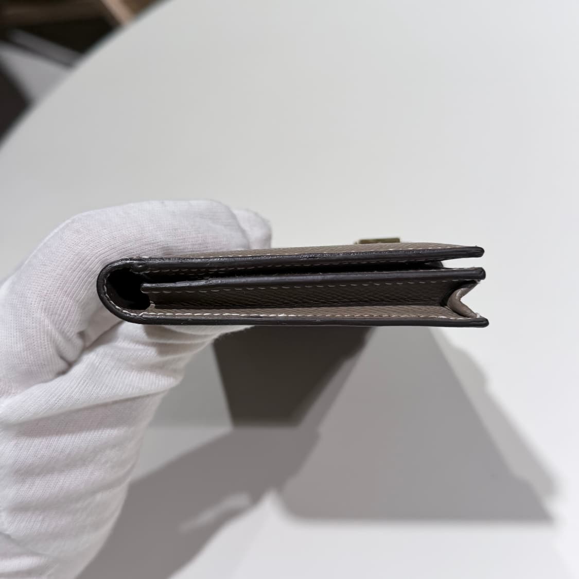 (A+/OS) / 에르메스 베안 장지갑 에토프 컬러 상품이미지6