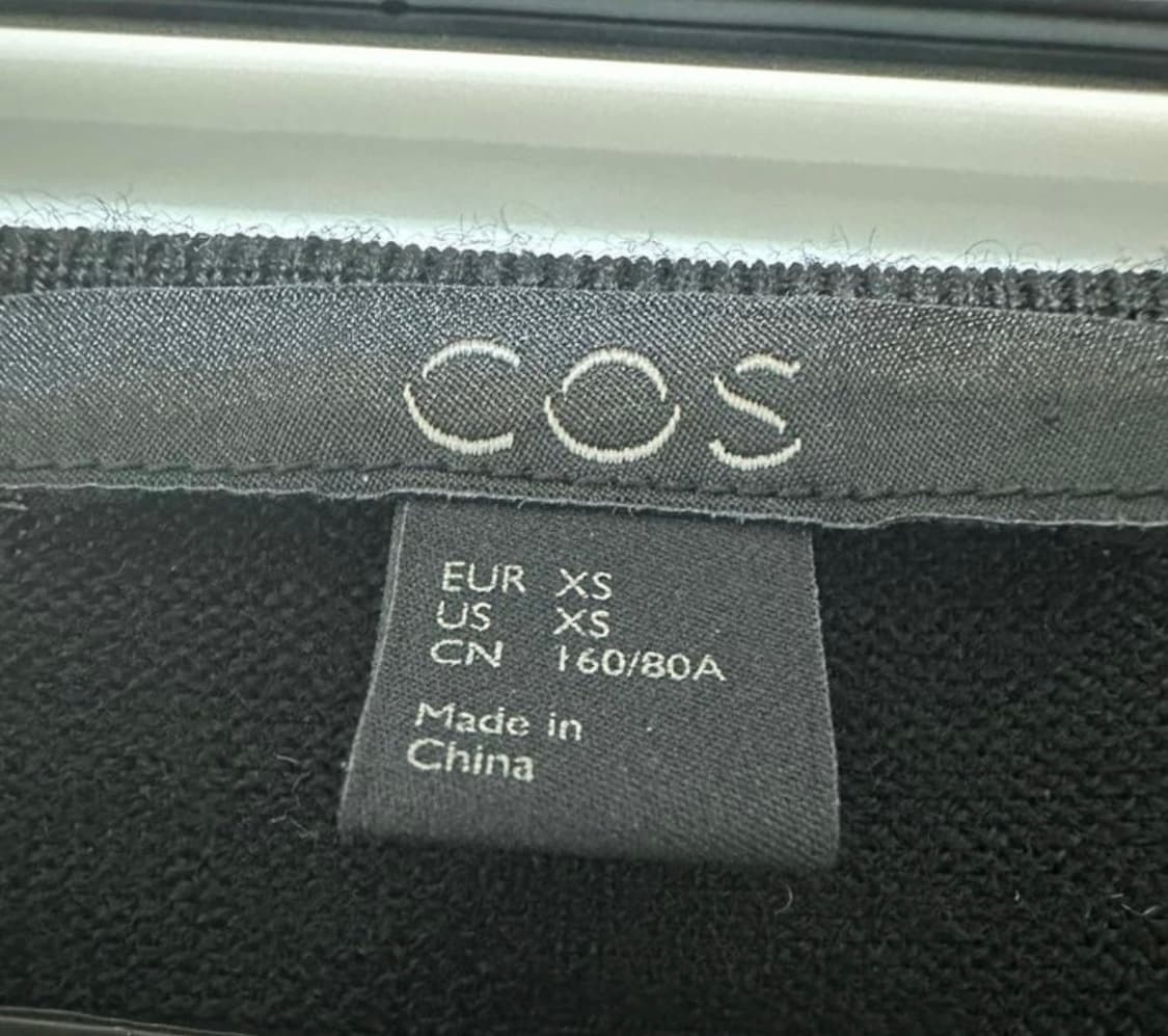 COS 코스 블랙 울100니트 상품이미지4