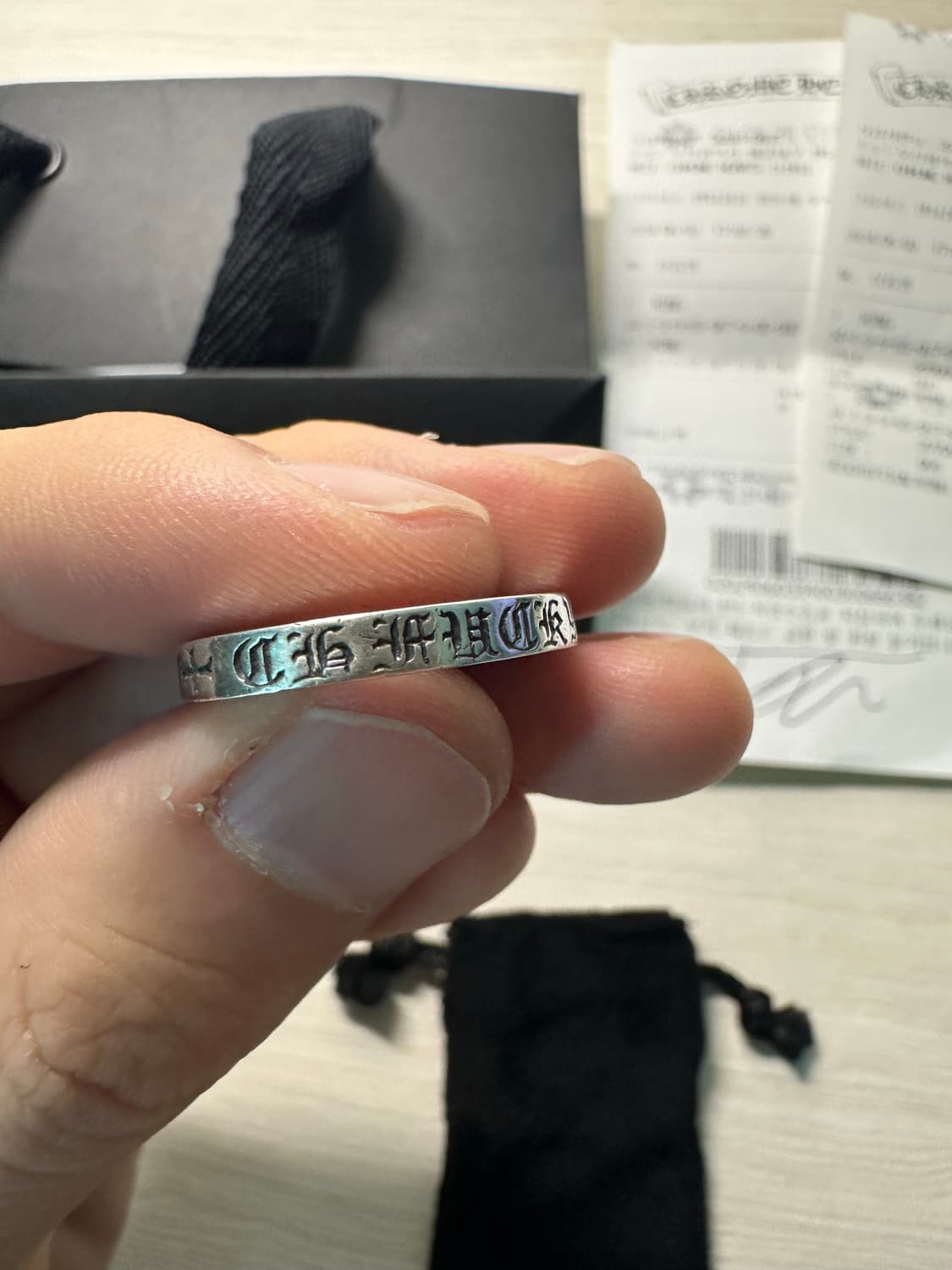 [5.5] 크롬하츠 퍽유링 3mm 3미리 스페이서링 상품이미지4