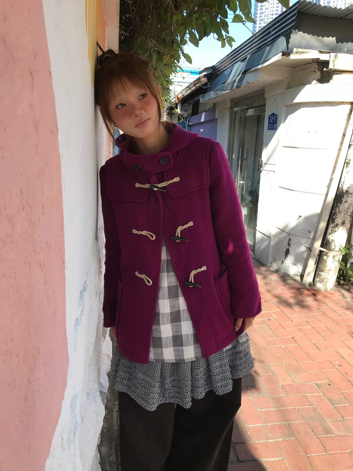 🩷컬러 떡볶이 코트 코디🩷 상품이미지3