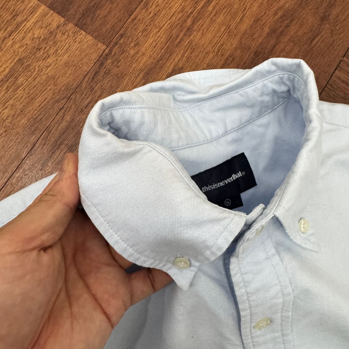 XL(110) 디스이즈네버댓 자수 남방 셔츠  상품이미지3