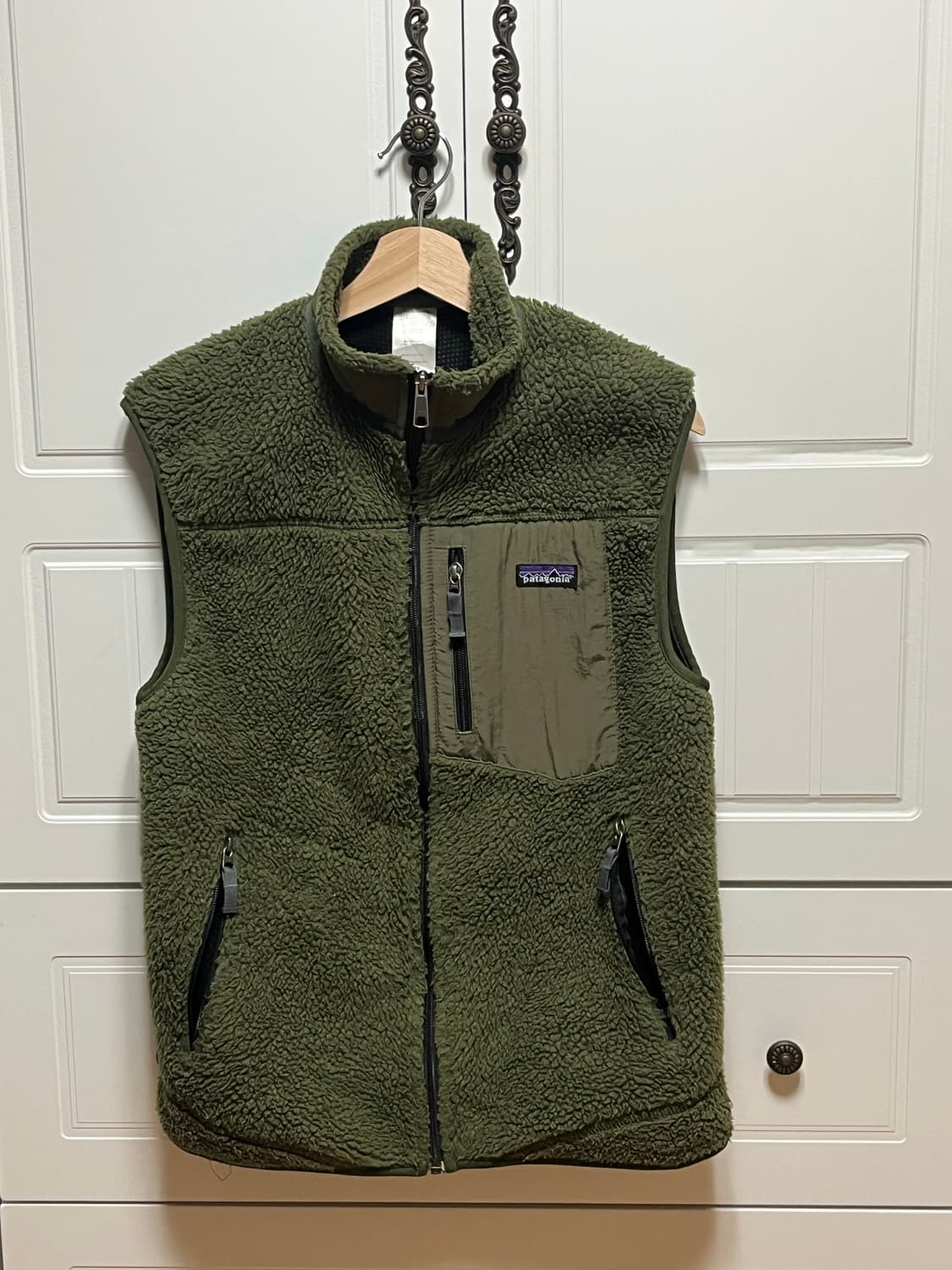 파타고니아 플리스 베스트 카키M 상품이미지1