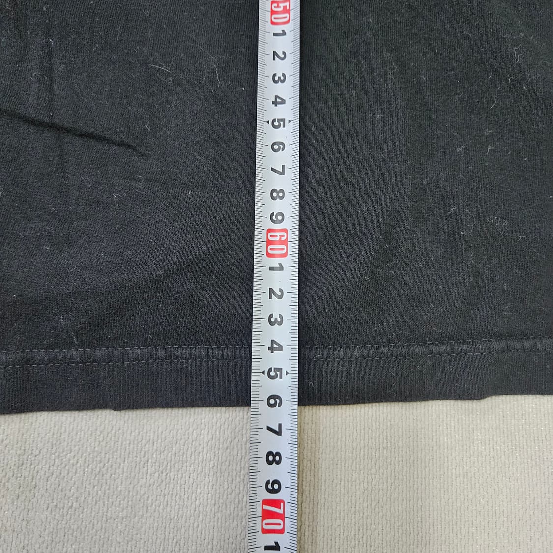 L 프린트스타 블랙 빈티지 반팔티 0313Y 상품이미지8